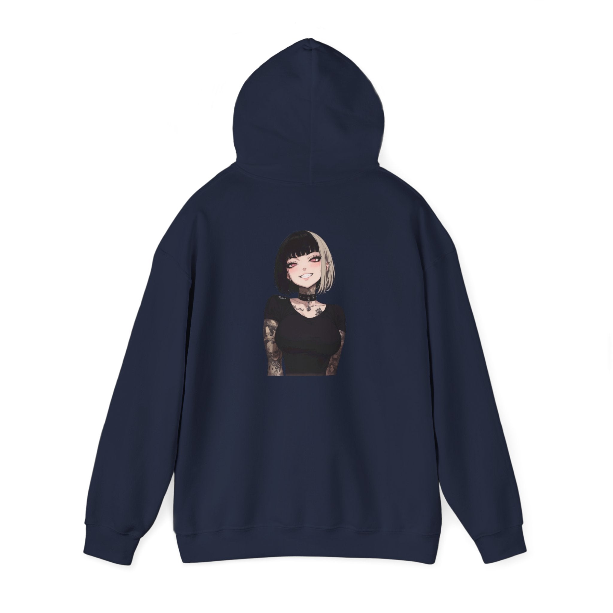 Himiko Toga Gothic Tattooed Style Unisex Heavy Blend™ Hooded Sweatshirt