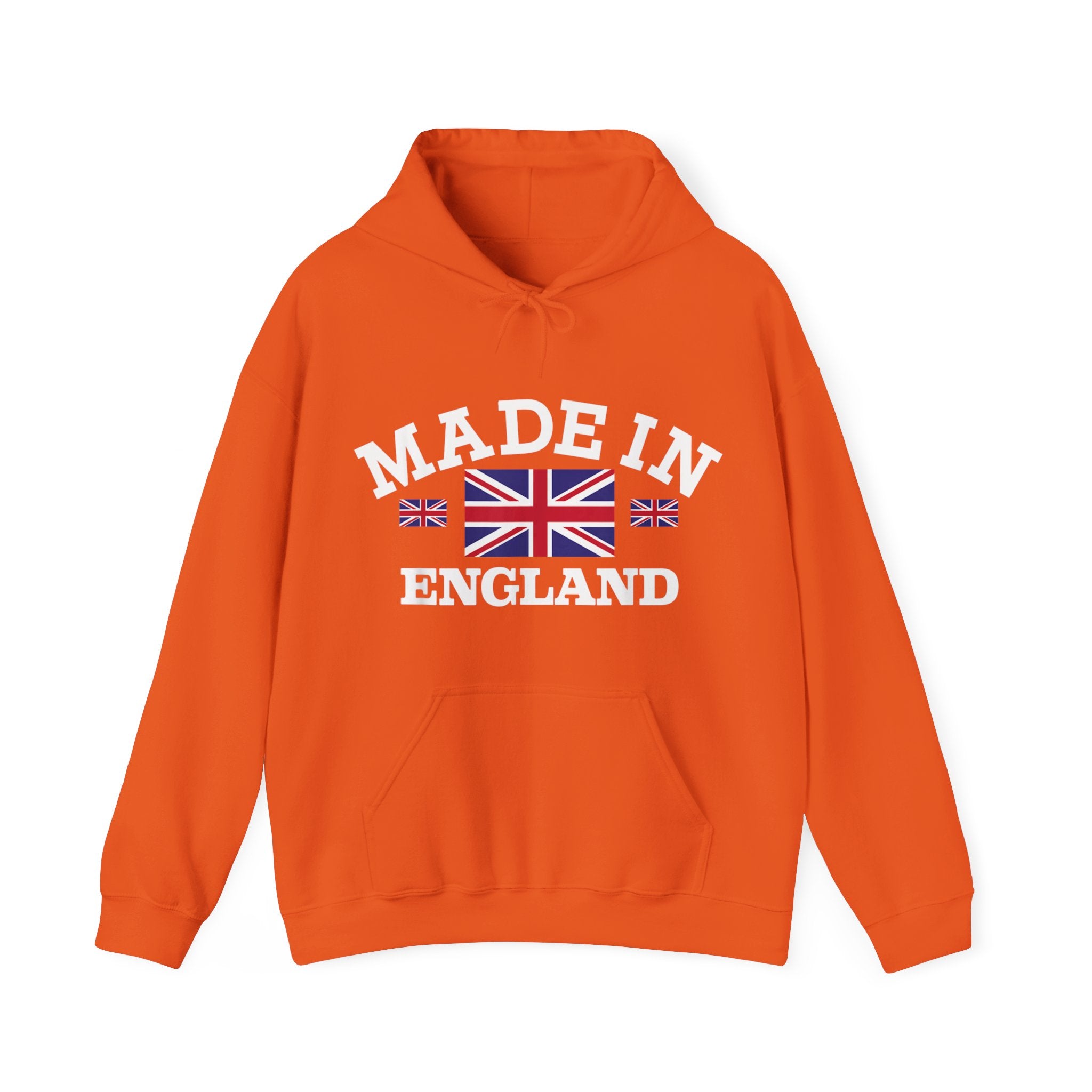 Made in England British Flag Union Jack Unisex Heavy Blend™ Hooded Sweatshirt