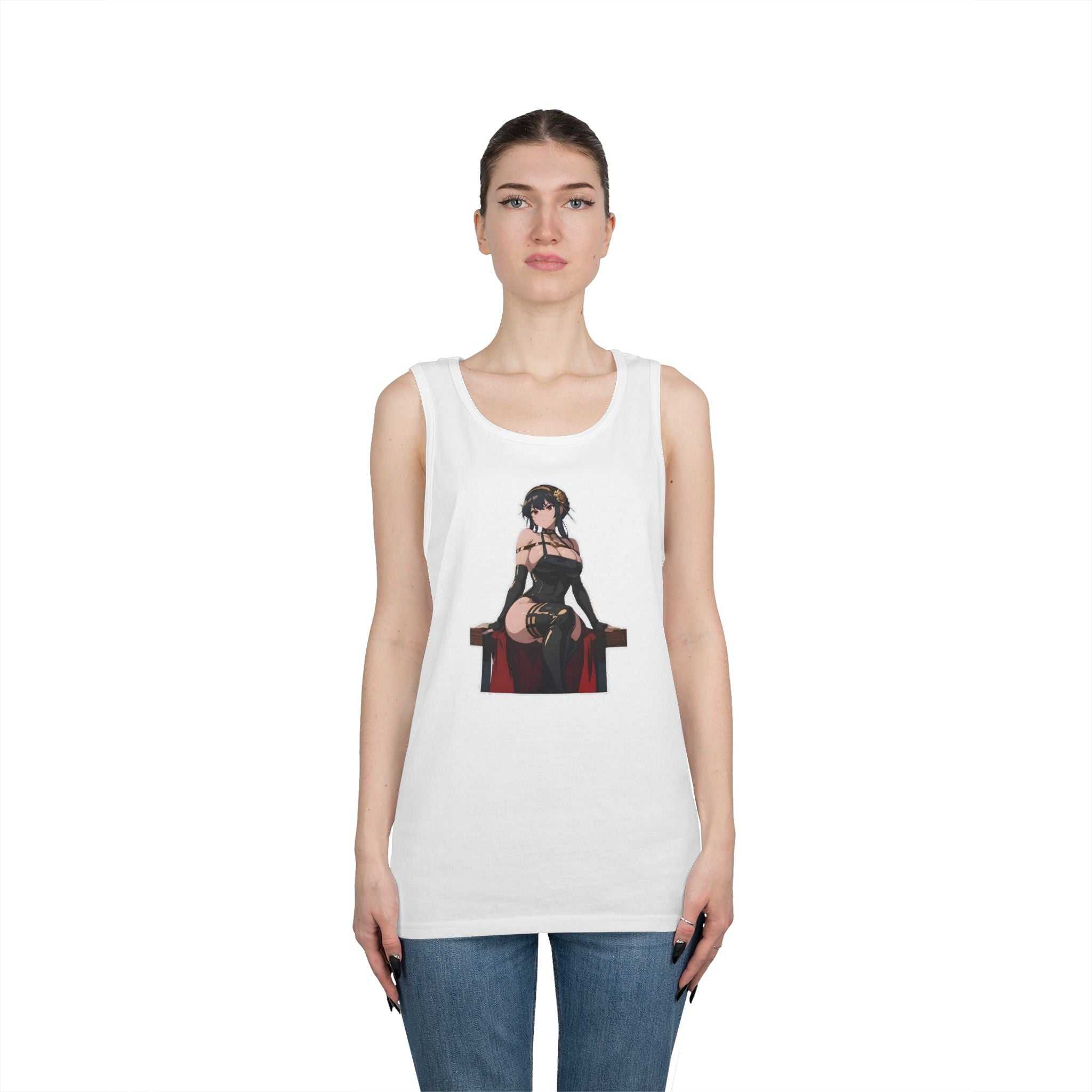 Yor Forger Spy X Family Heavy Cotton Tank Top