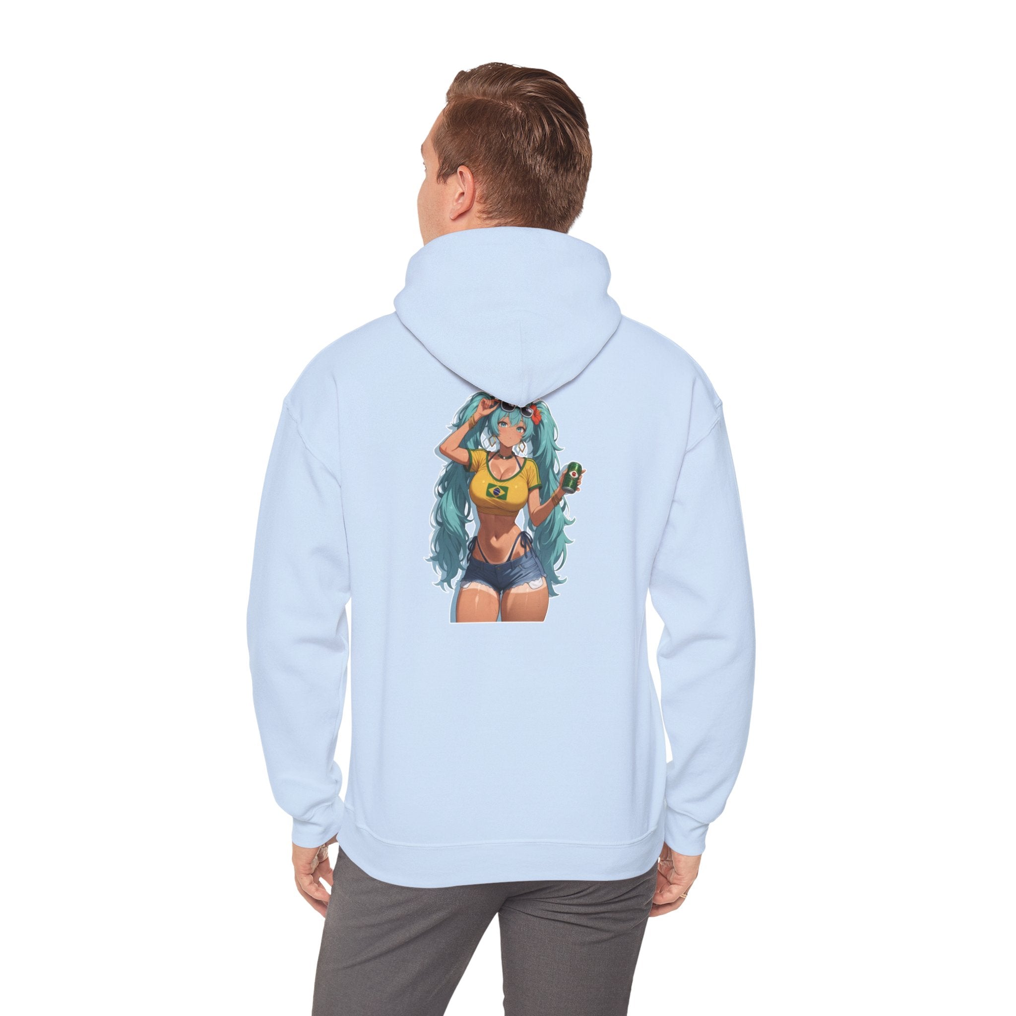 Hatsune Miku Brazil Girl Unisex Heavy Blend™ Hooded Sweatshirt