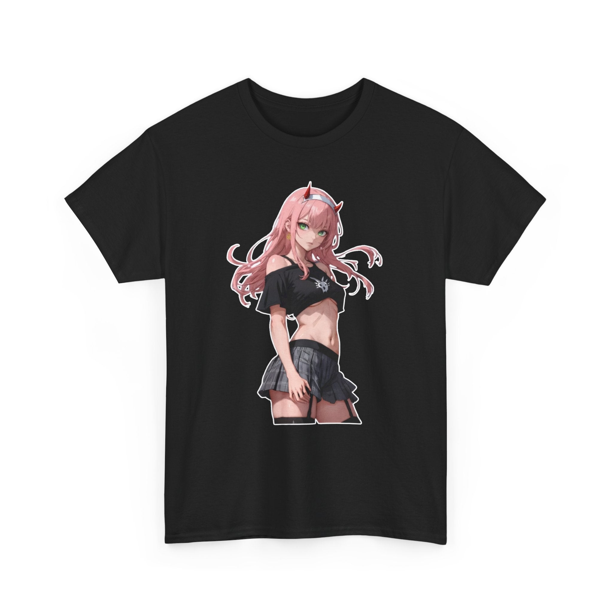 Zero Two Streetwear Style Unisex Heavy Cotton Tee