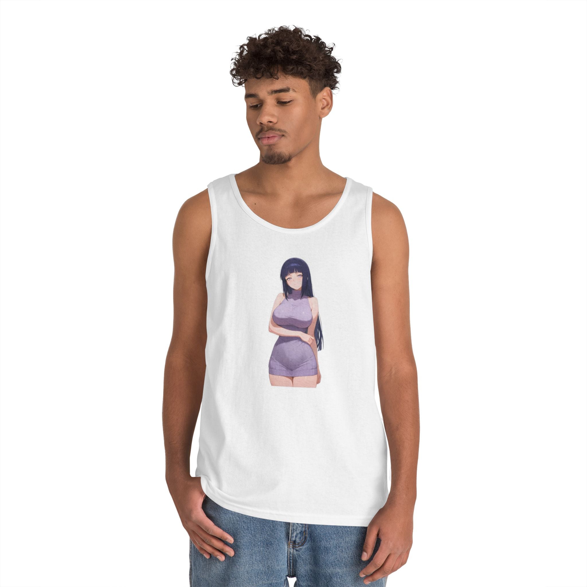 Hinata Waifu Heavy Cotton Tank Top