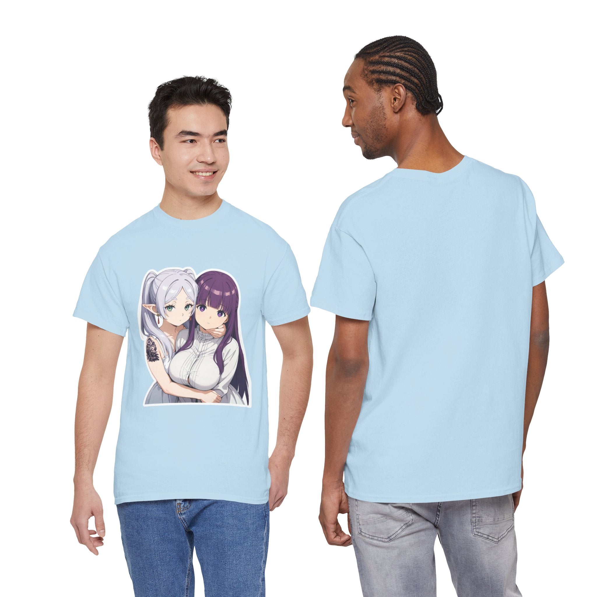 Fern x Frieren Waifu Heavy Cotton Tee