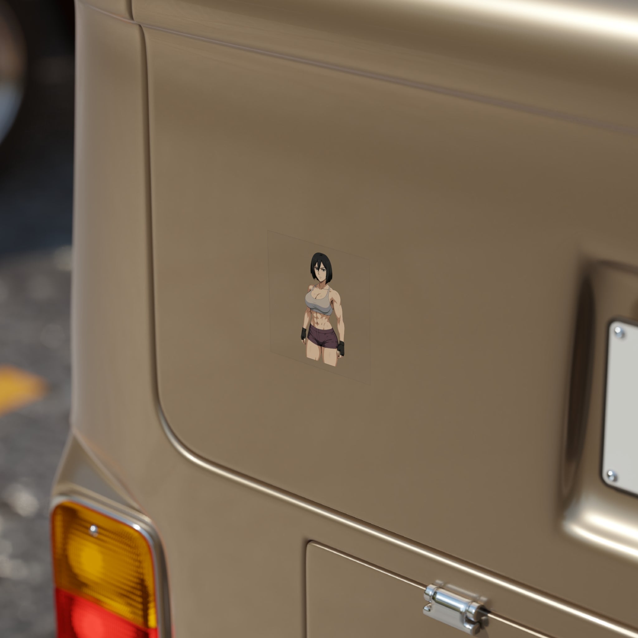 Strong Mikasa Ackerman Sticker