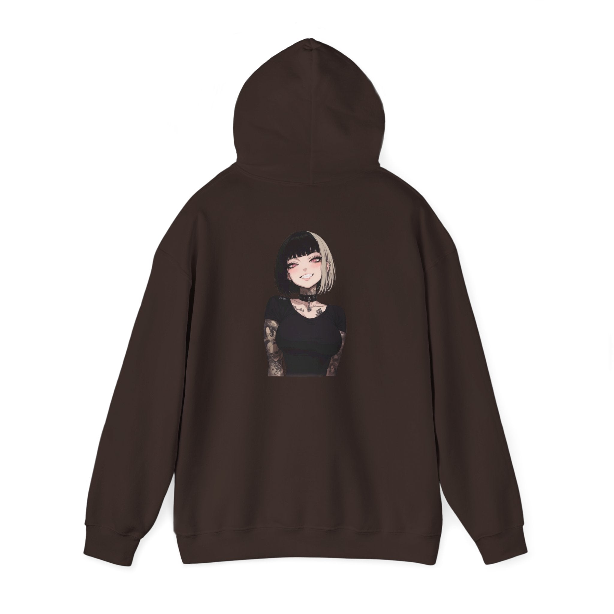 Himiko Toga Gothic Tattooed Style Unisex Heavy Blend™ Hooded Sweatshirt