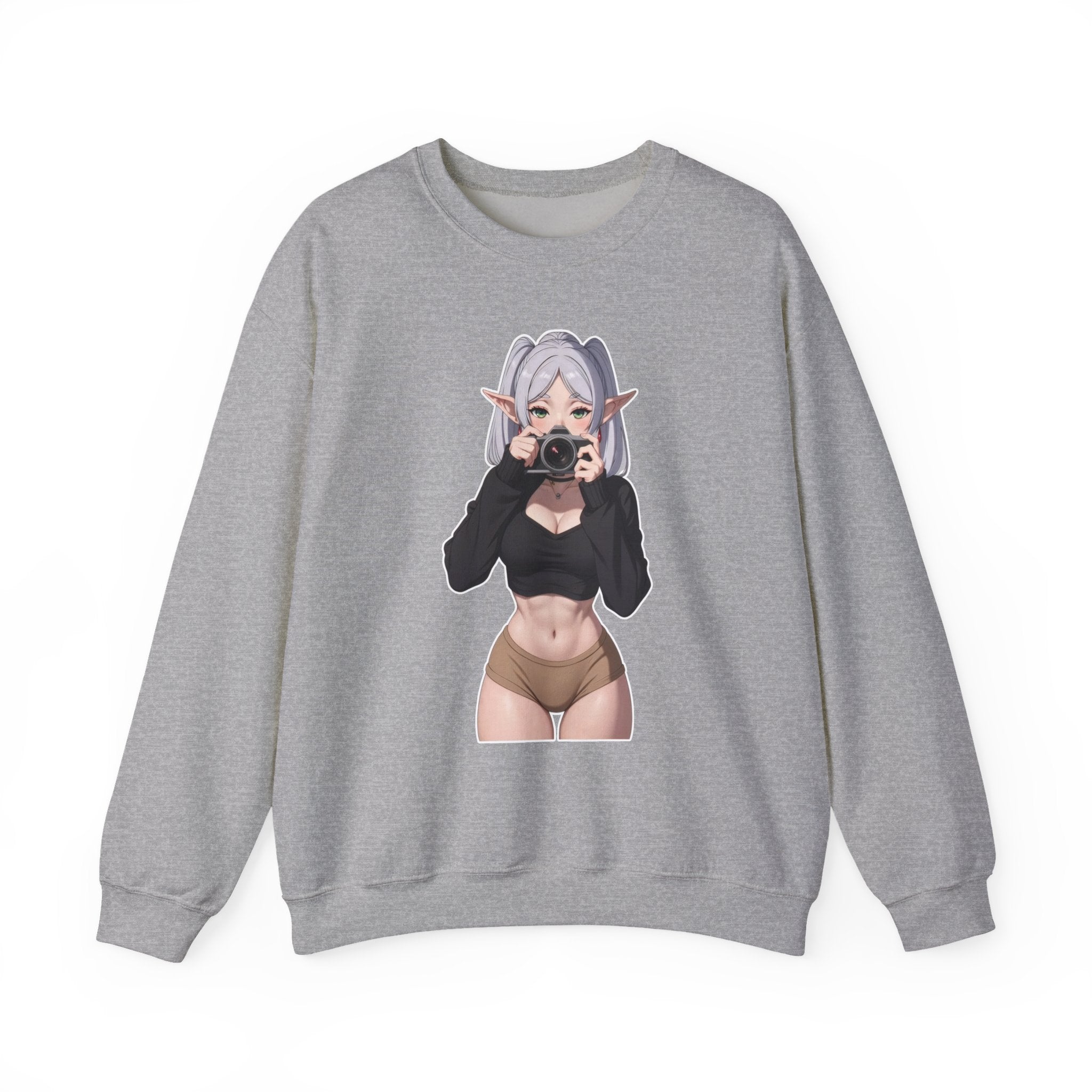 Frieren Cute Unisex Heavy Blend™ Crewneck Sweatshirt