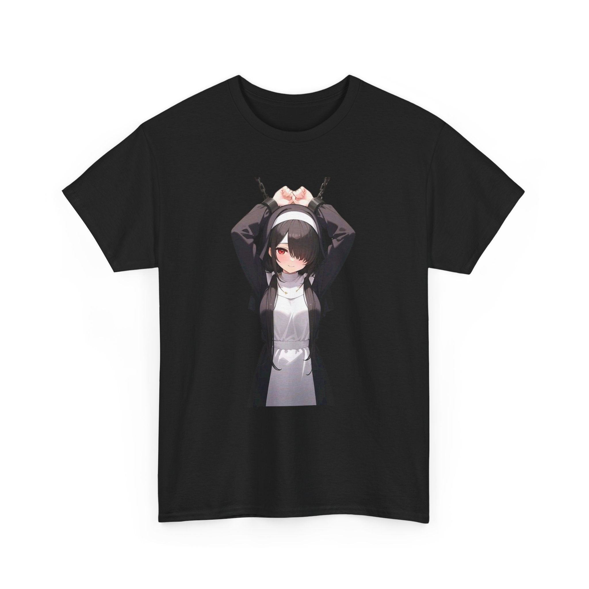 Tokisaki Kurum Nun Gothic Anime Heavy Cotton Tee