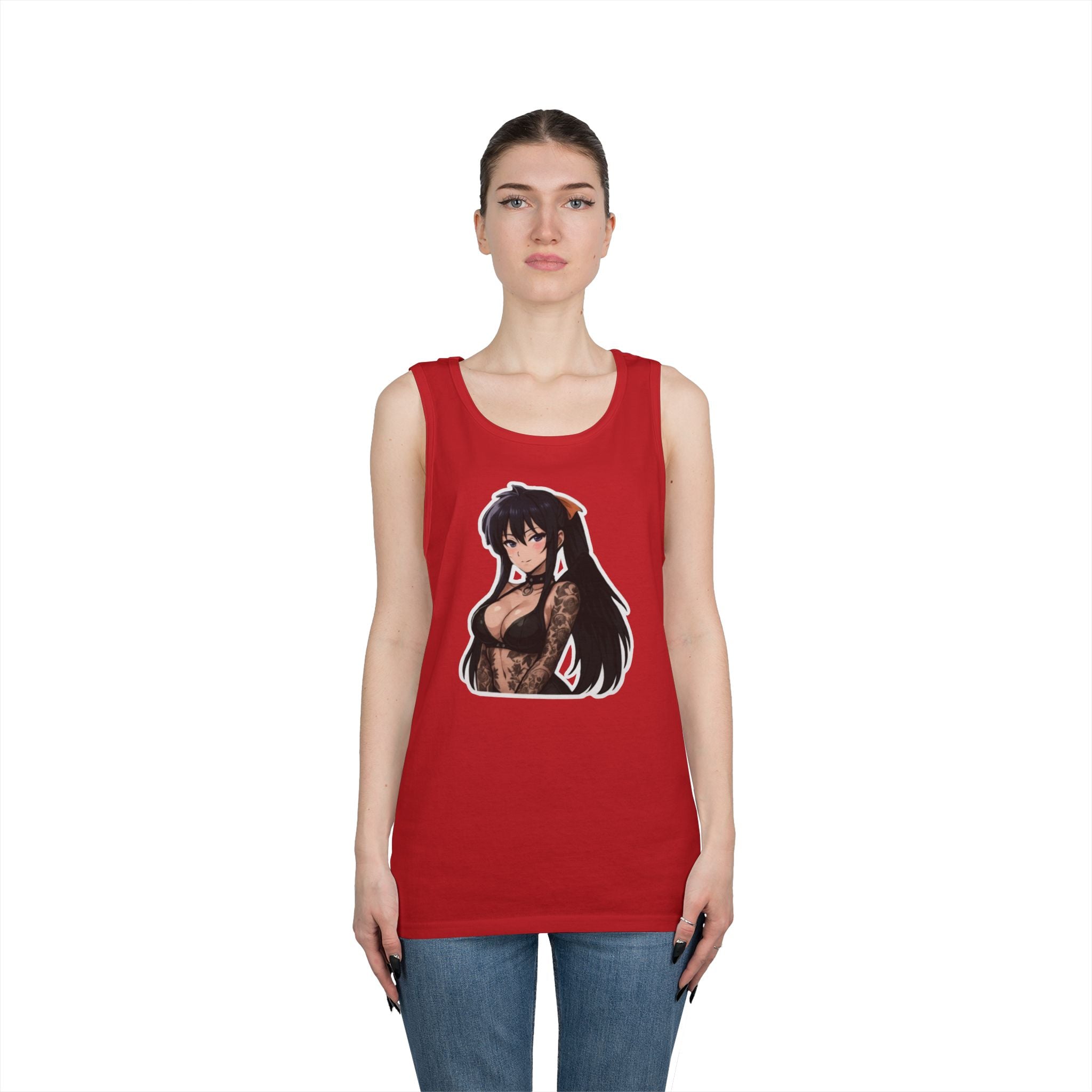 Akeno Himejima Heavy Cotton Tank Top