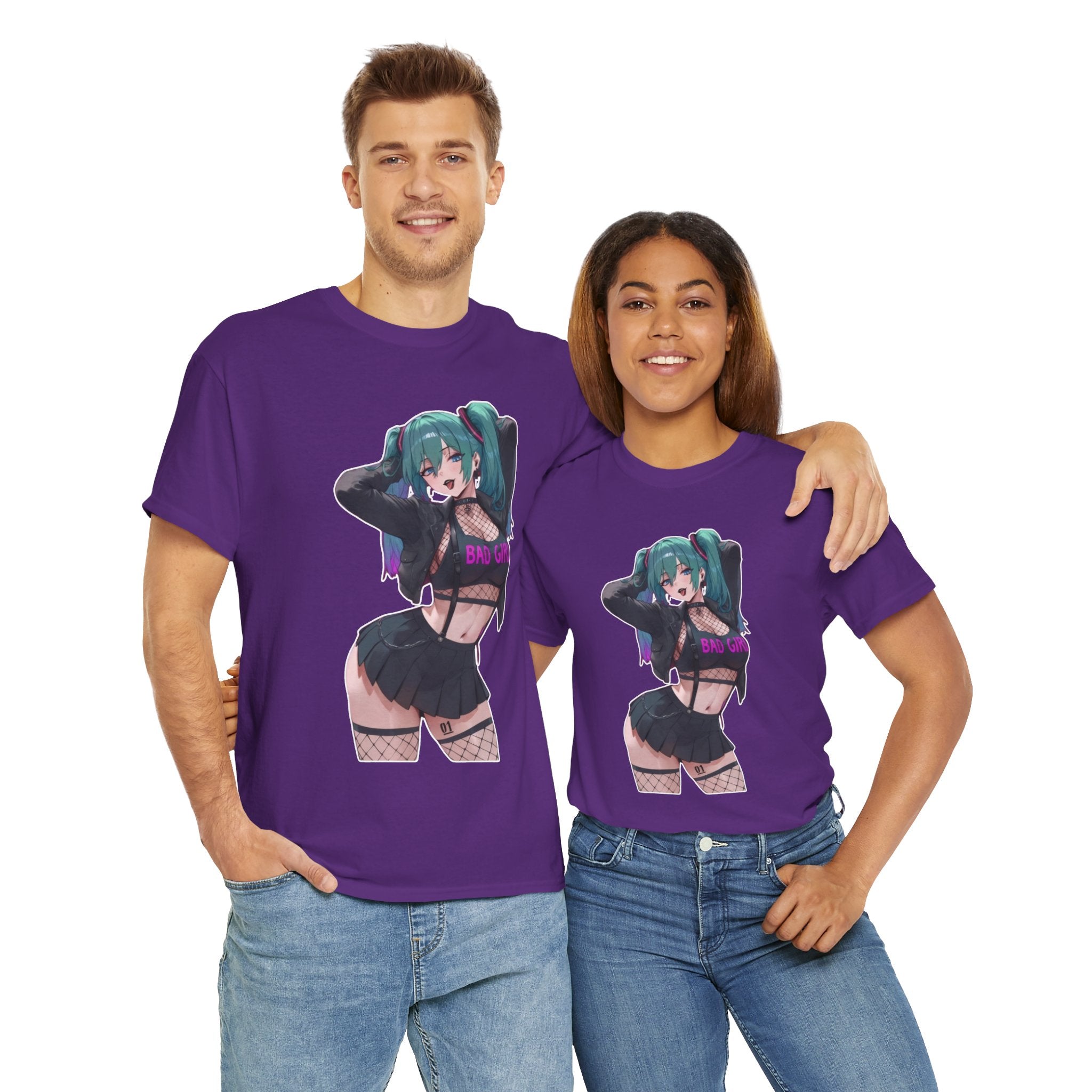 Hatsune Miku Baddie Unisex Heavy Cotton Tee