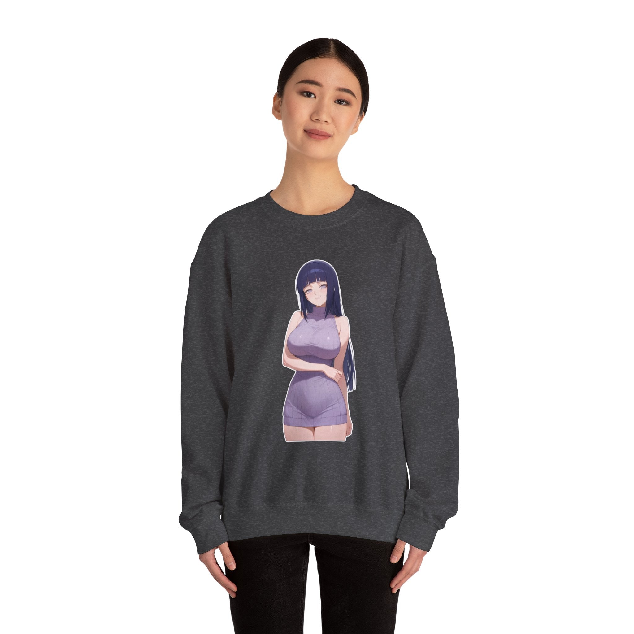 Hinata Waifu Unisex Heavy Blend™ Crewneck Sweatshirt