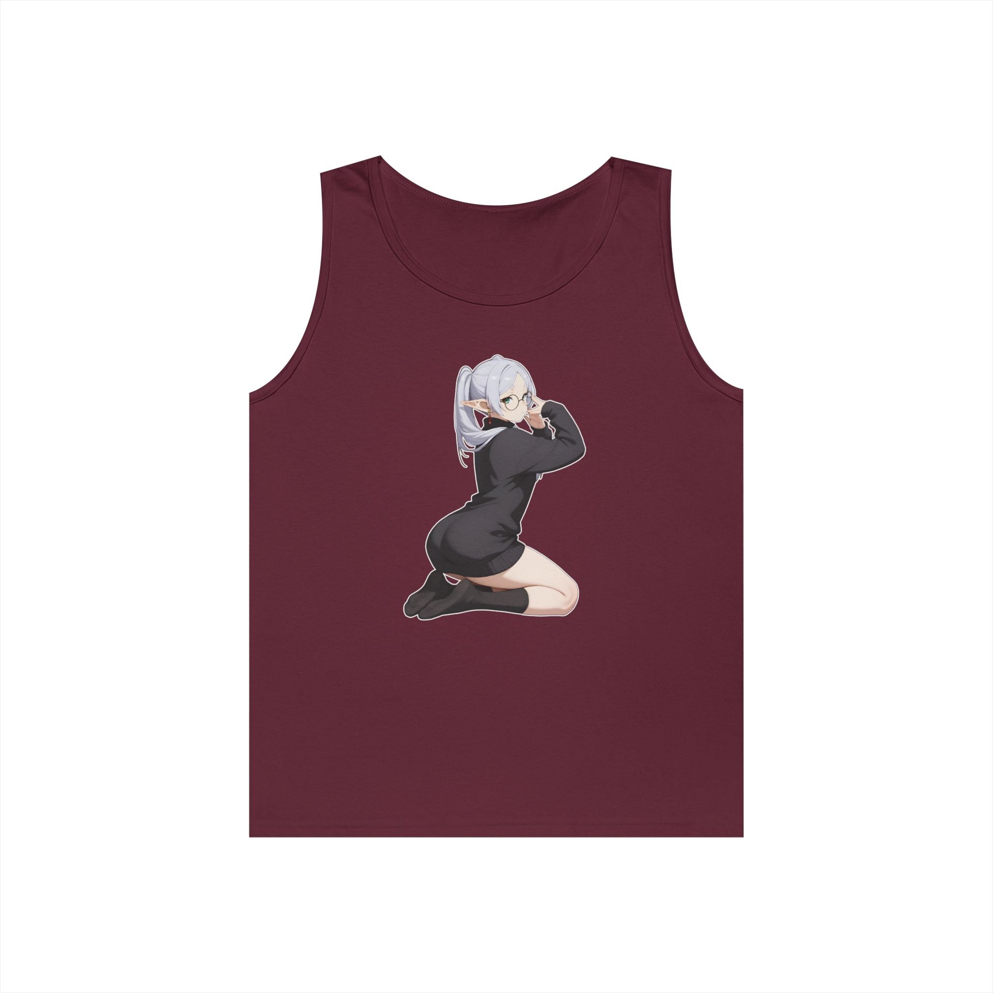 Cute Frieren Heavy Cotton Tank Top