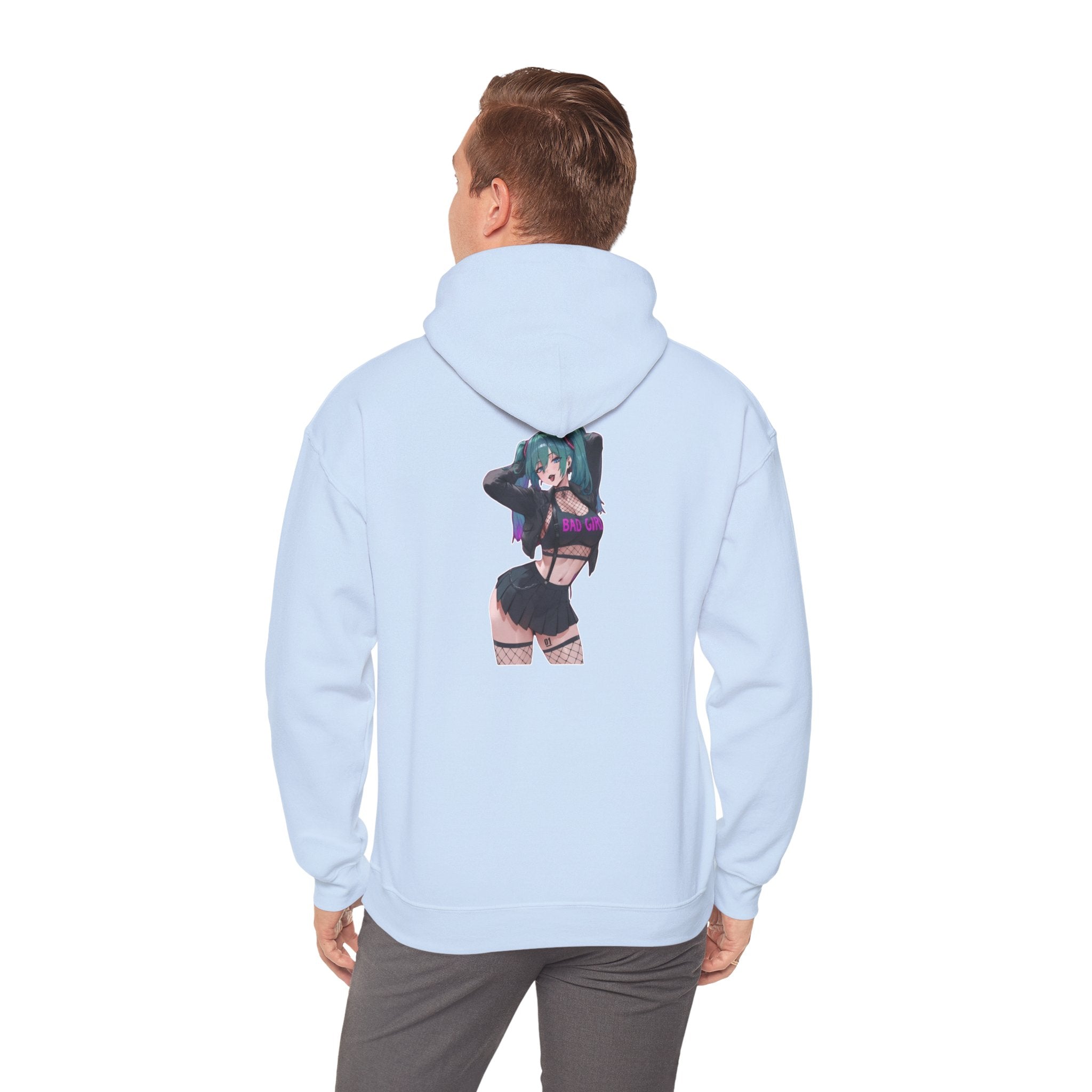 Hatsune Miku Baddie Unisex Heavy Blend™ Hooded Sweatshirt