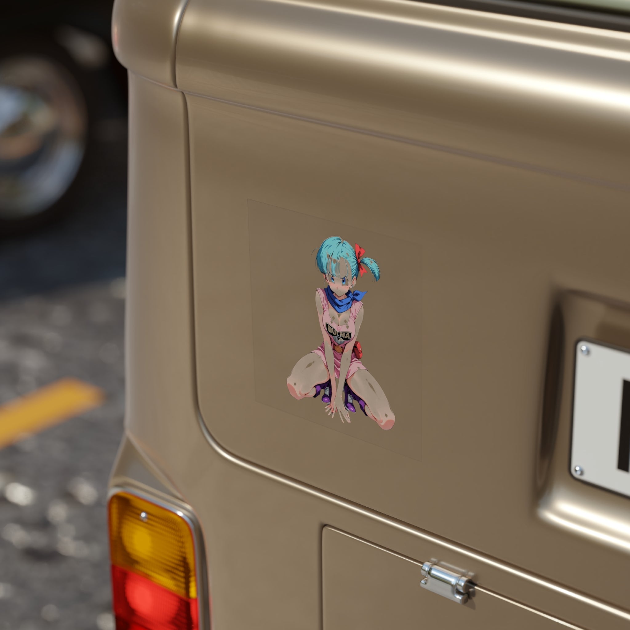 Hot And Shy Bulma Sticker