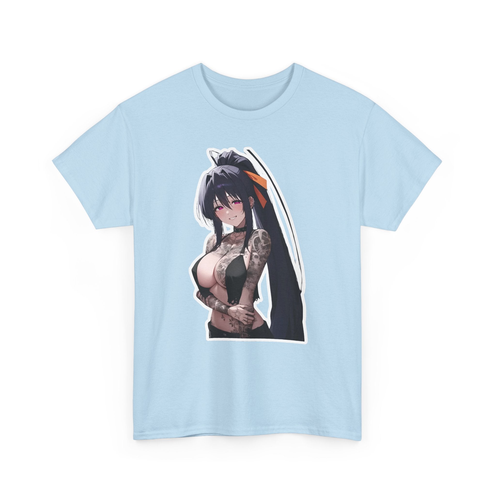 Akeno Himejima Gothic Tattooed Unisex Heavy Cotton Tee