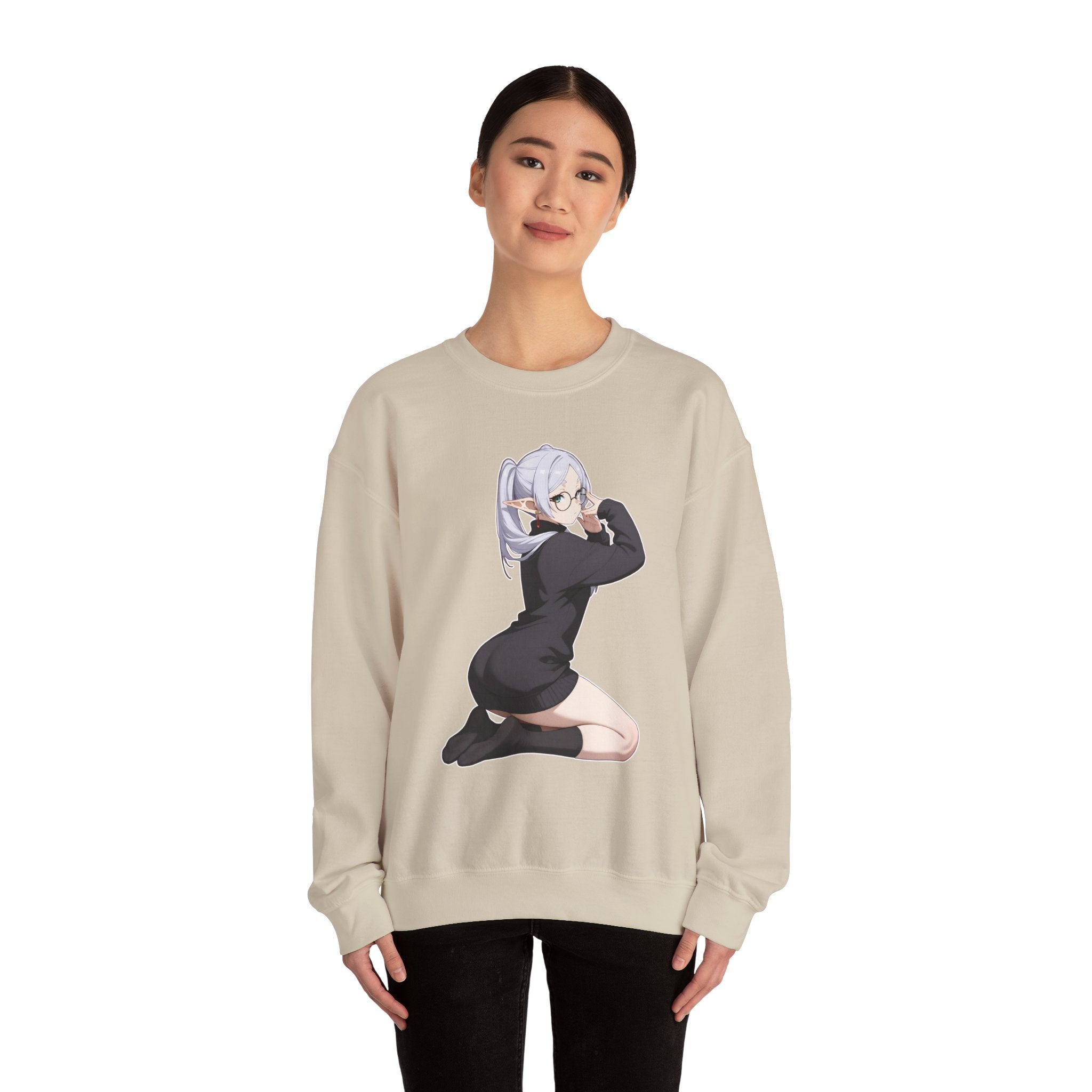 Cute Frieren Unisex Heavy Blend™ Crewneck Sweatshirt