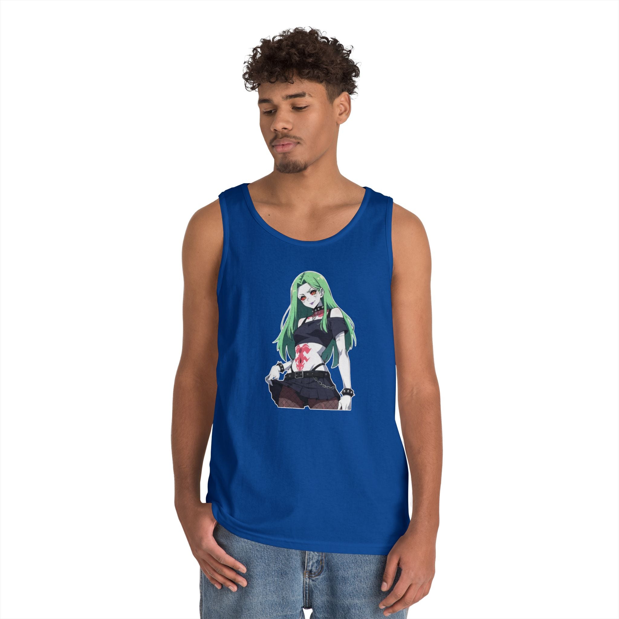 Rebecca Cyberpunk Futuristic Heavy Cotton Tank Top