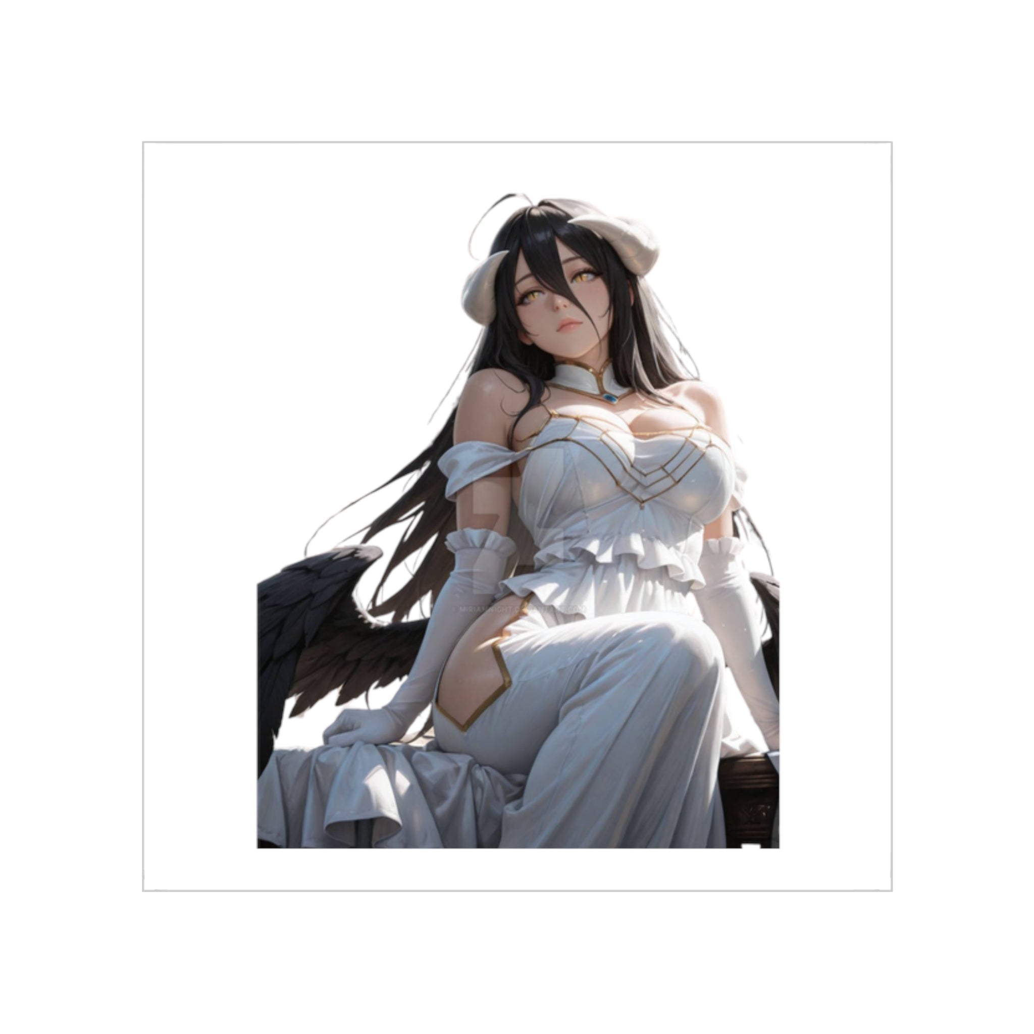 Lewd Albedo (Overlord) Sticker