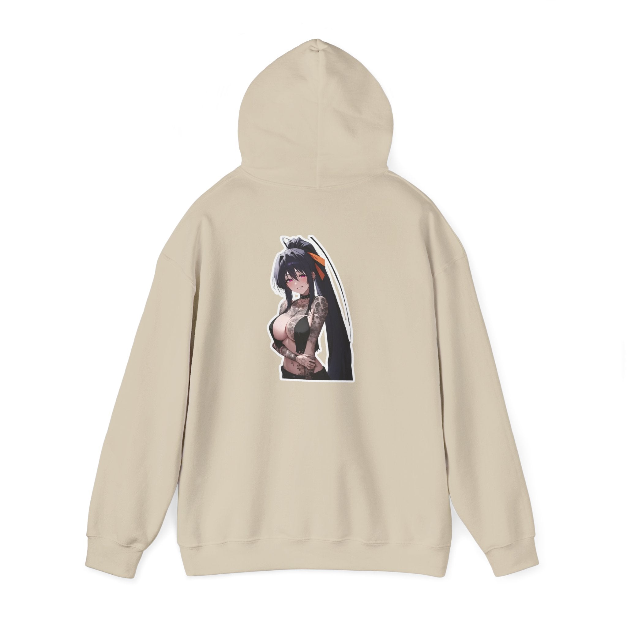 Akeno Himejima Gothic Tattooed Unisex Heavy Blend™ Hooded Sweatshirt