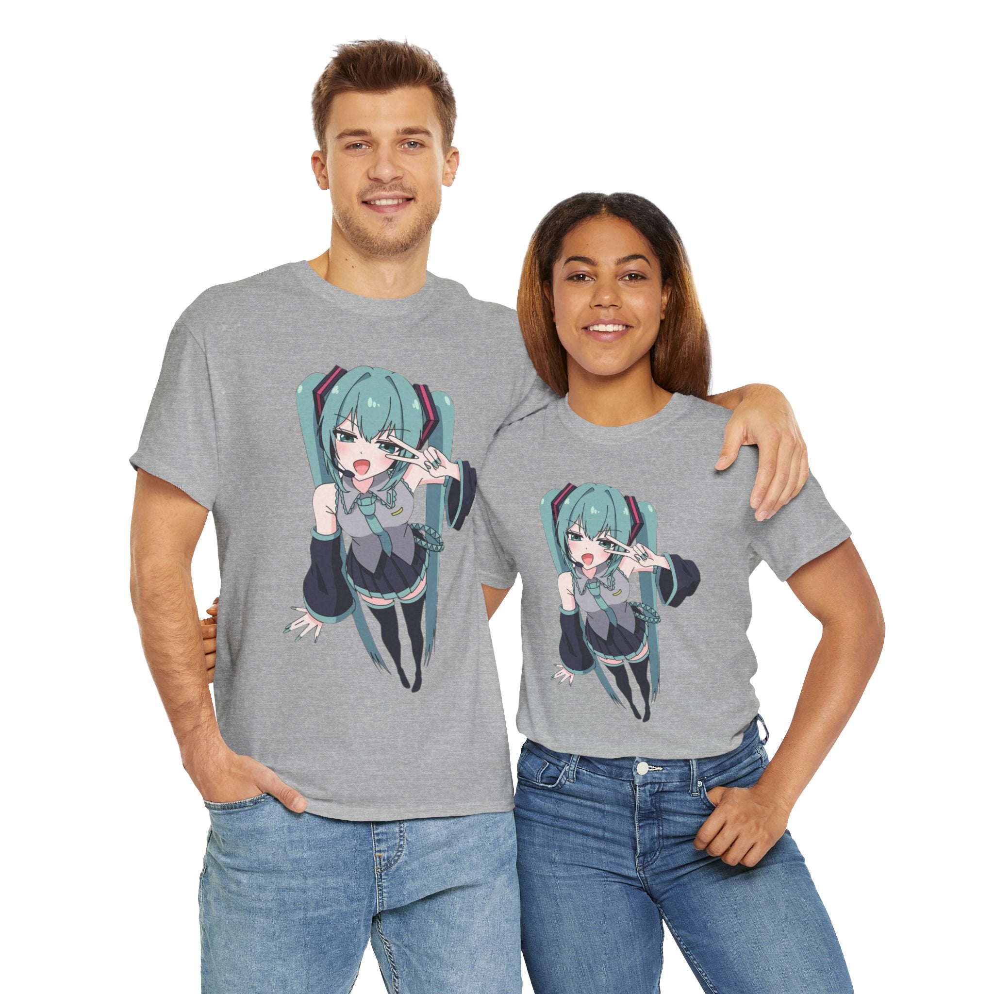 Hatsune Miku Unisex Heavy Cotton Tee