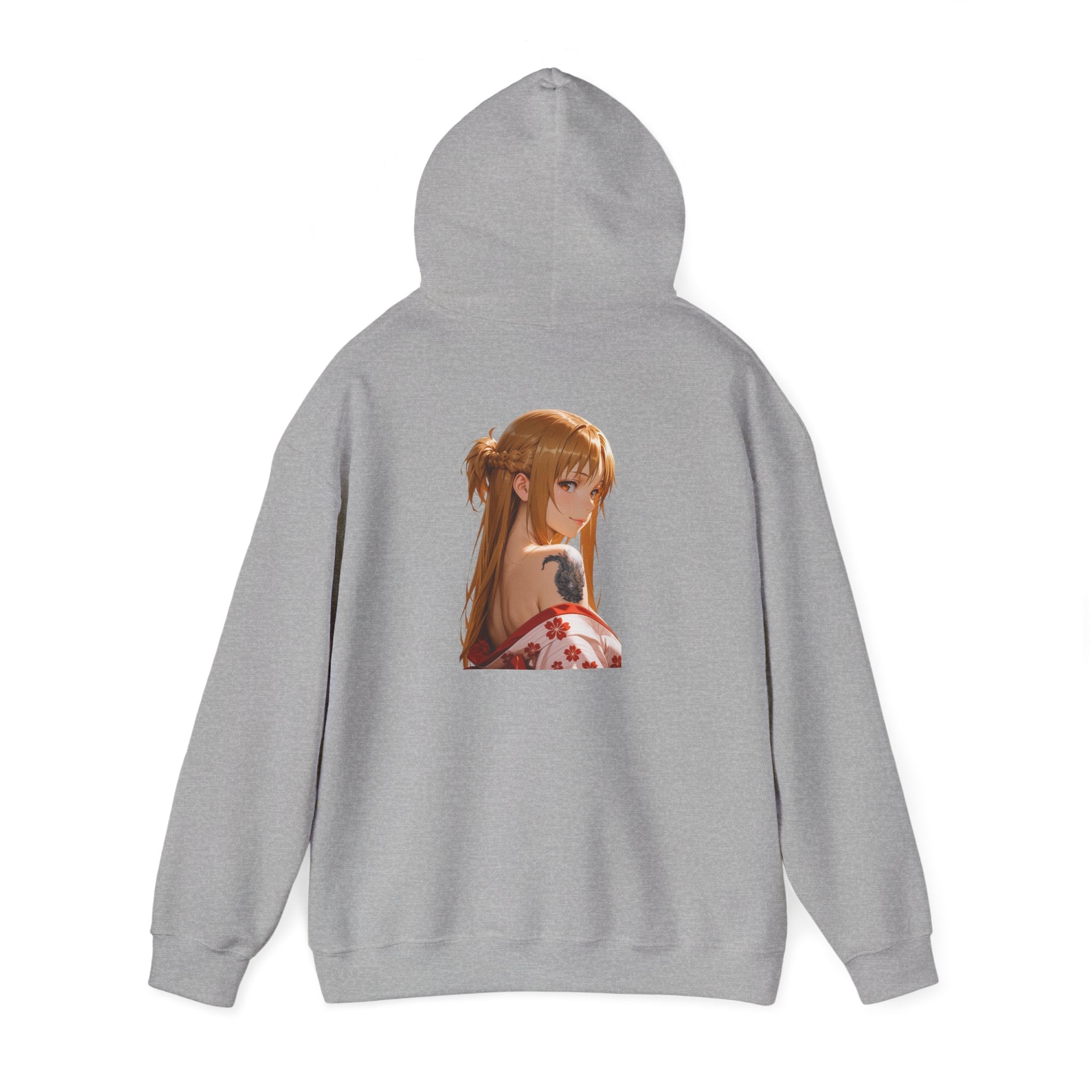 Asuna Kimono Tattoo Unisex Heavy Blend™ Hooded Sweatshirt