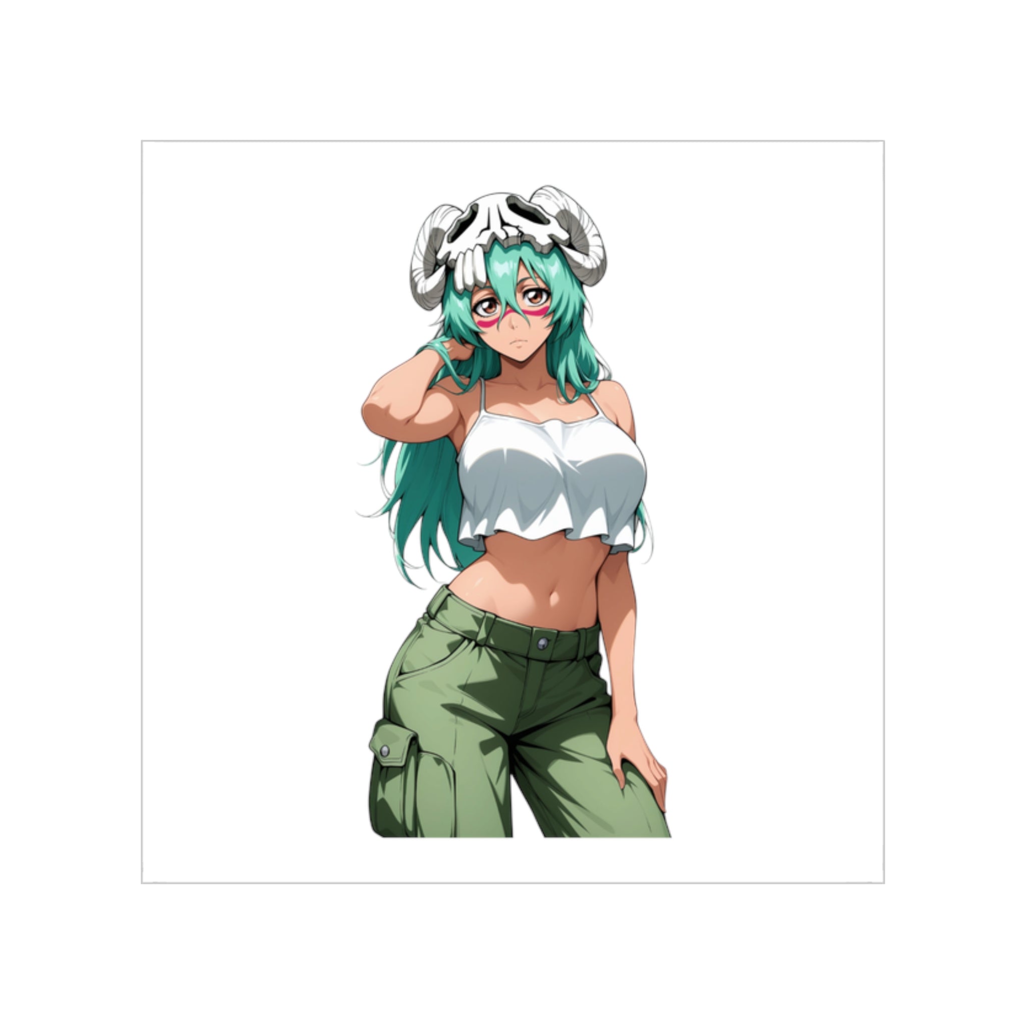 Nel Tu Cansual Sexy Waifu Sticker
