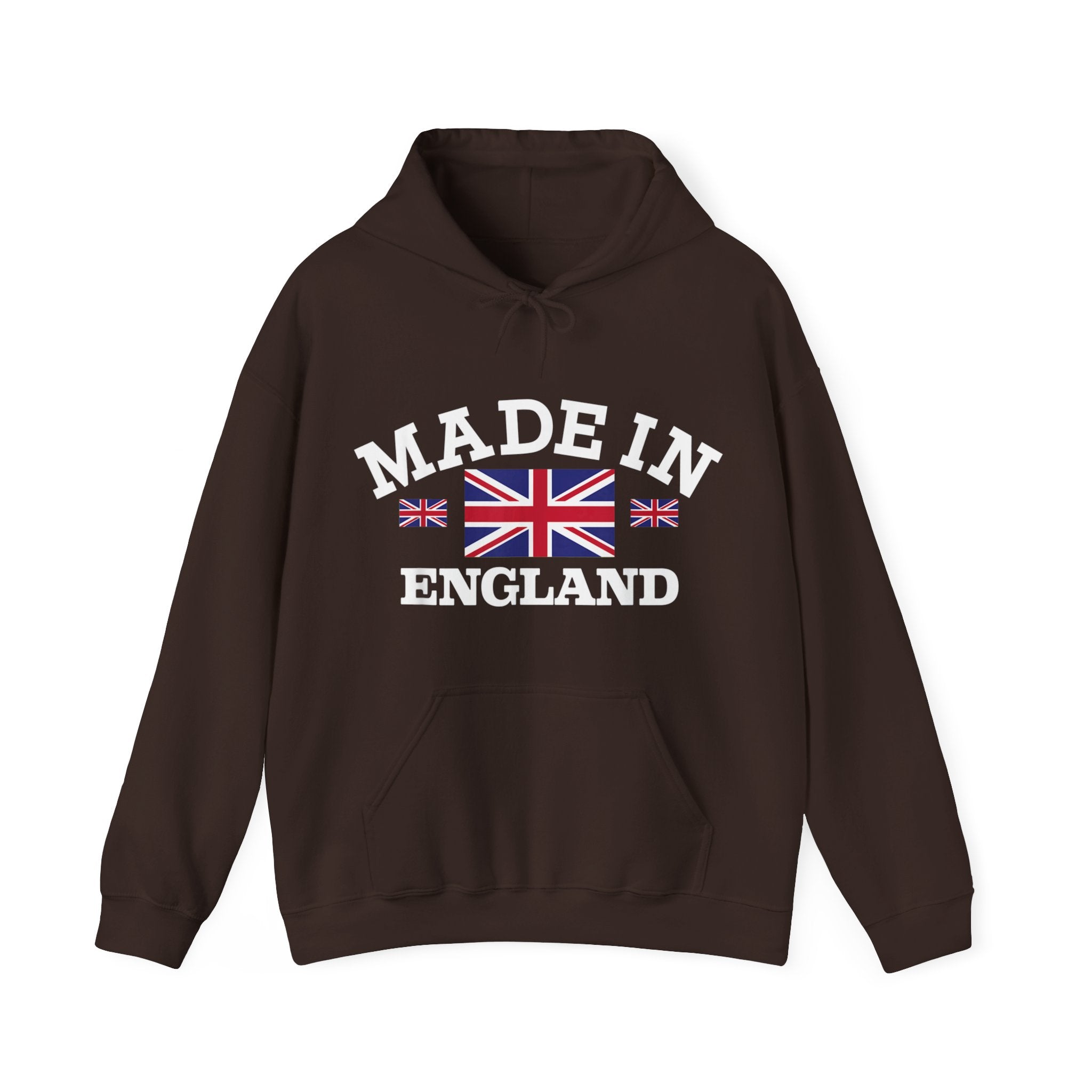 Made in England British Flag Union Jack Unisex Heavy Blend™ Hooded Sweatshirt