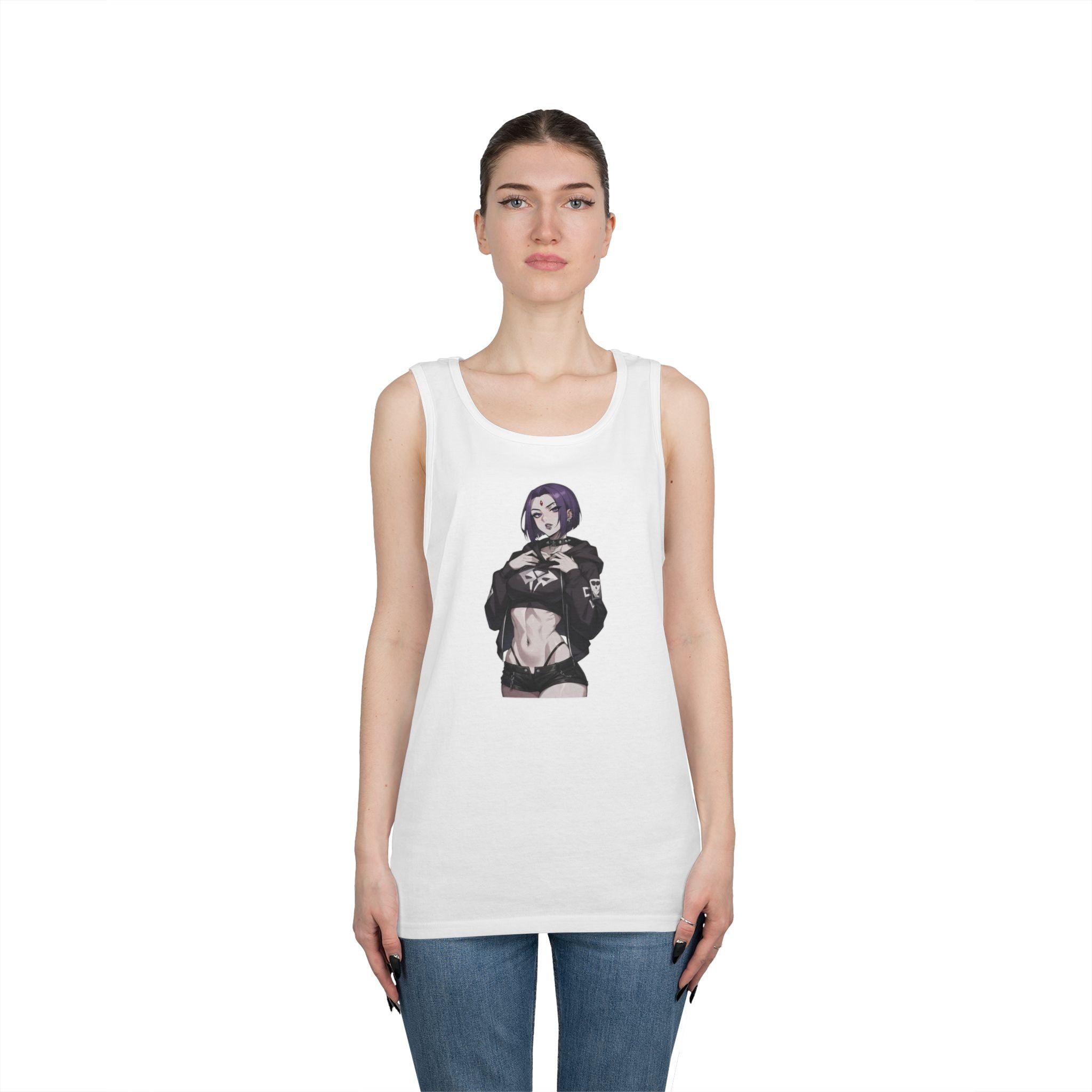 Raven Alternative Gothic Heavy Cotton Tank Top