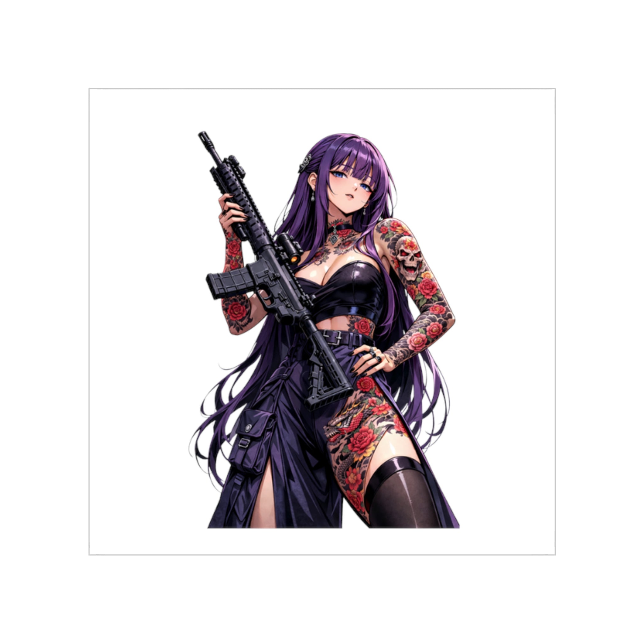 Fern Street Style Waifu Sticker
