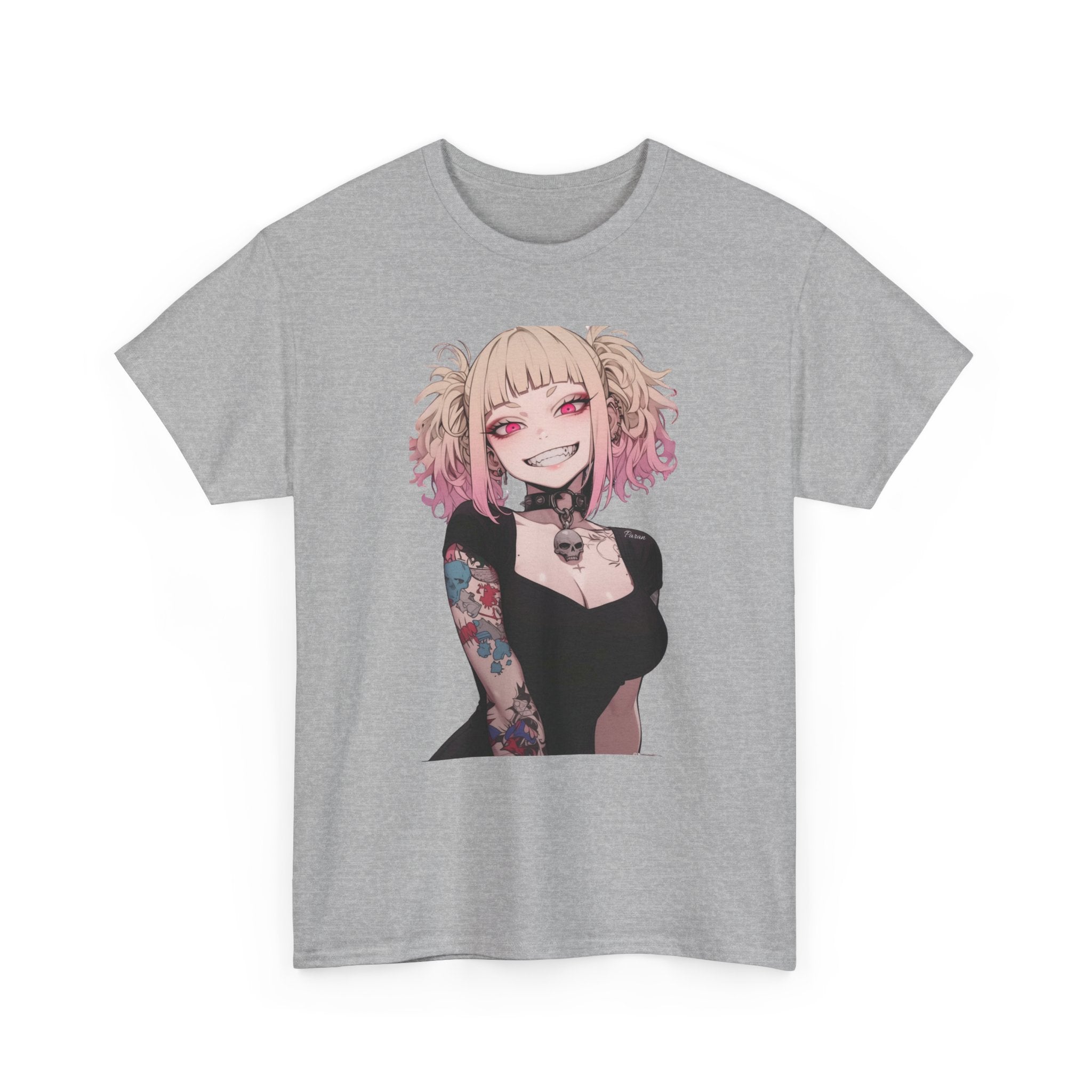 Gothic Himiko Toga Tattooed Crazy Unisex Heavy Cotton Tee
