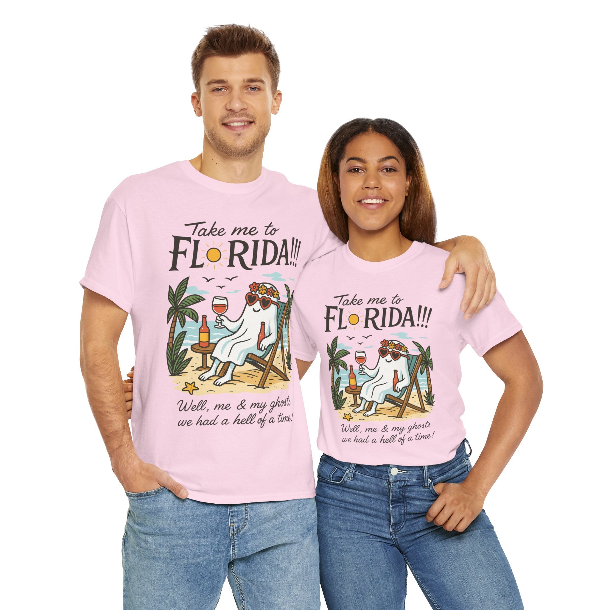 Take Me To Florida Unisex Heavy Cotton Tee