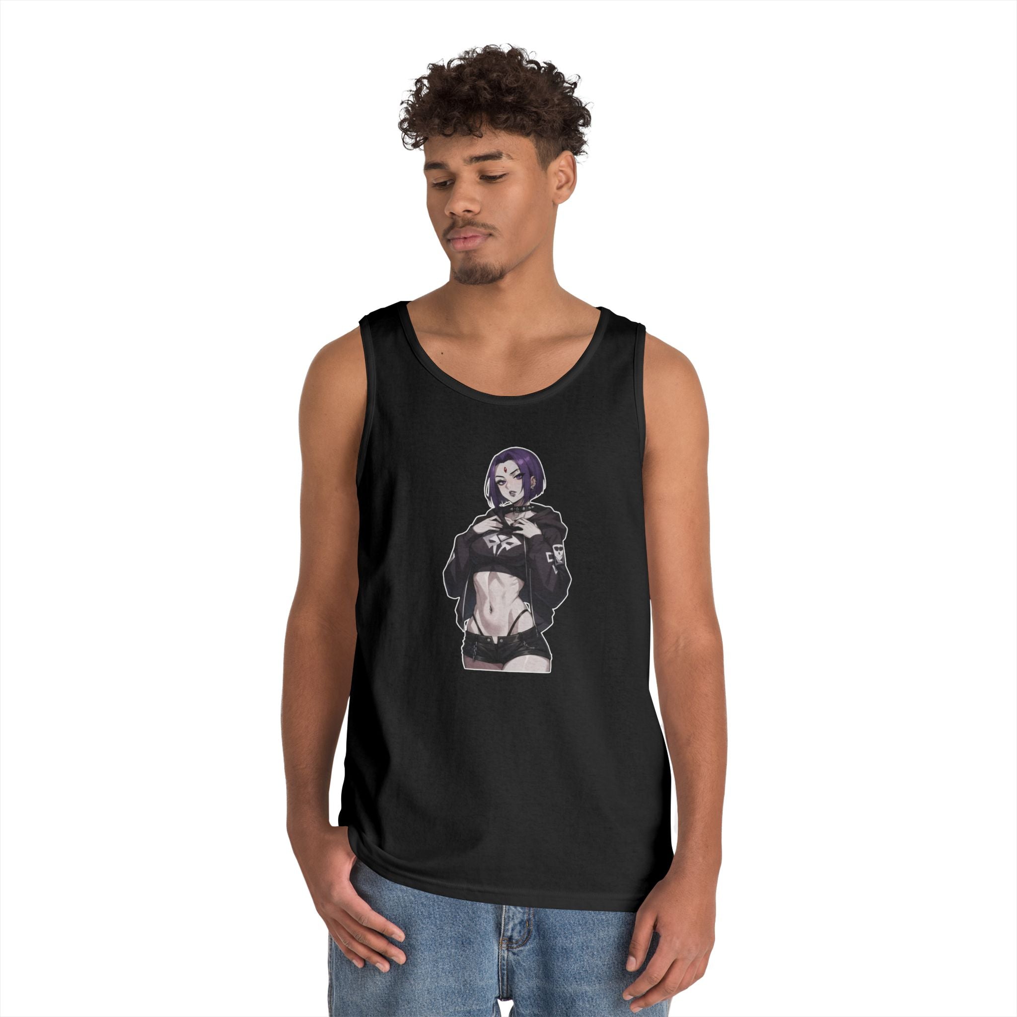 Raven Alternative Gothic Heavy Cotton Tank Top