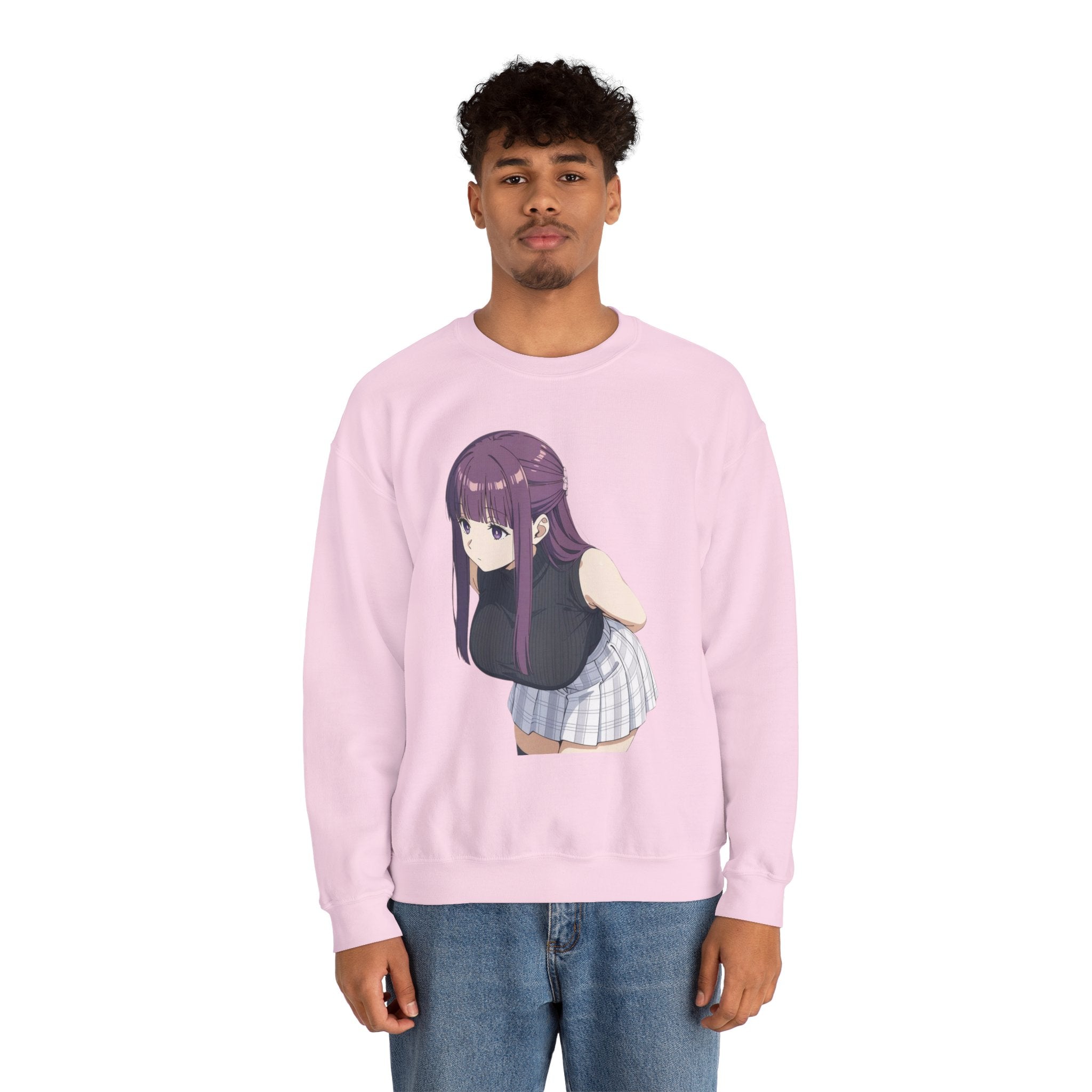 Fern Anime Unisex Heavy Blend™ Crewneck Sweatshirt