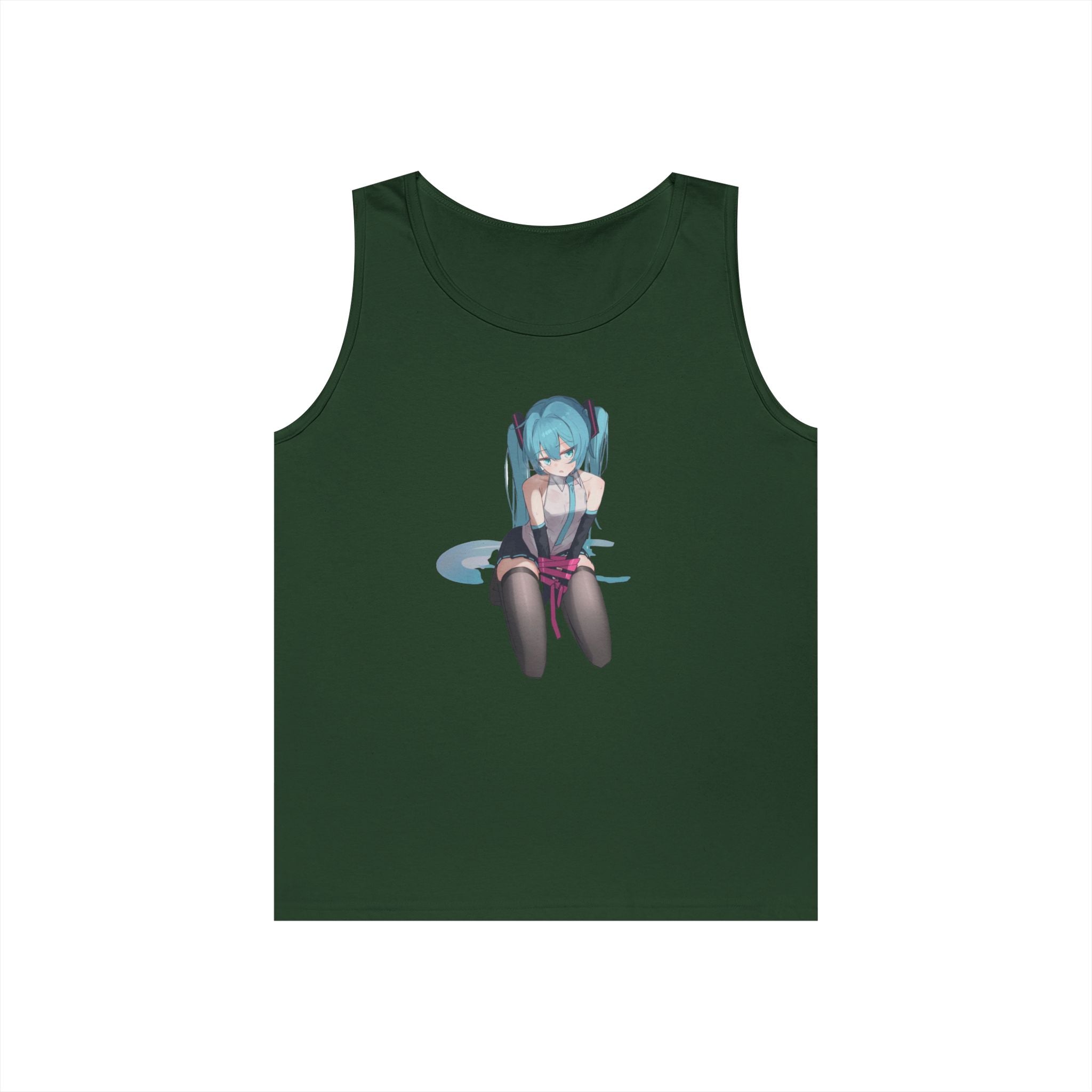 Hatsune Miku Bound Cute Anime Heavy Cotton Tank Top