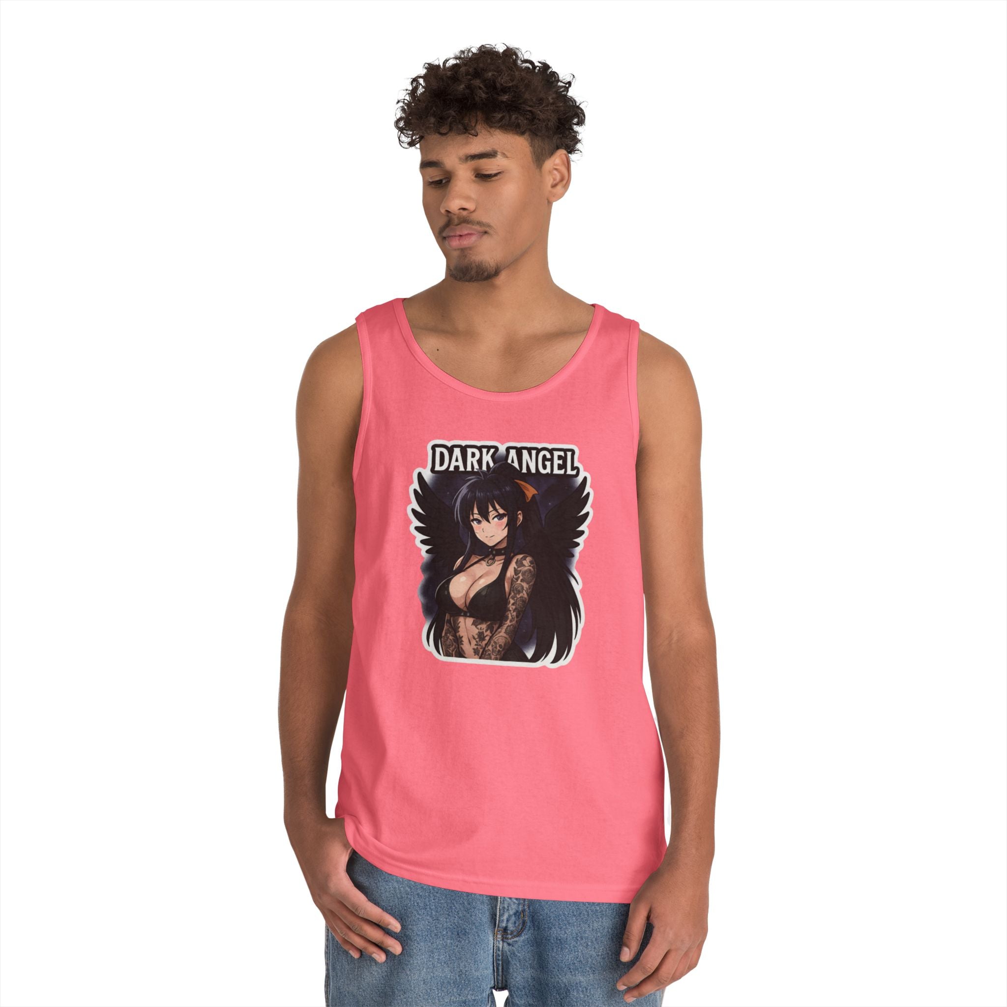 Akeno Himejima Dark Angel Heavy Cotton Tank Top