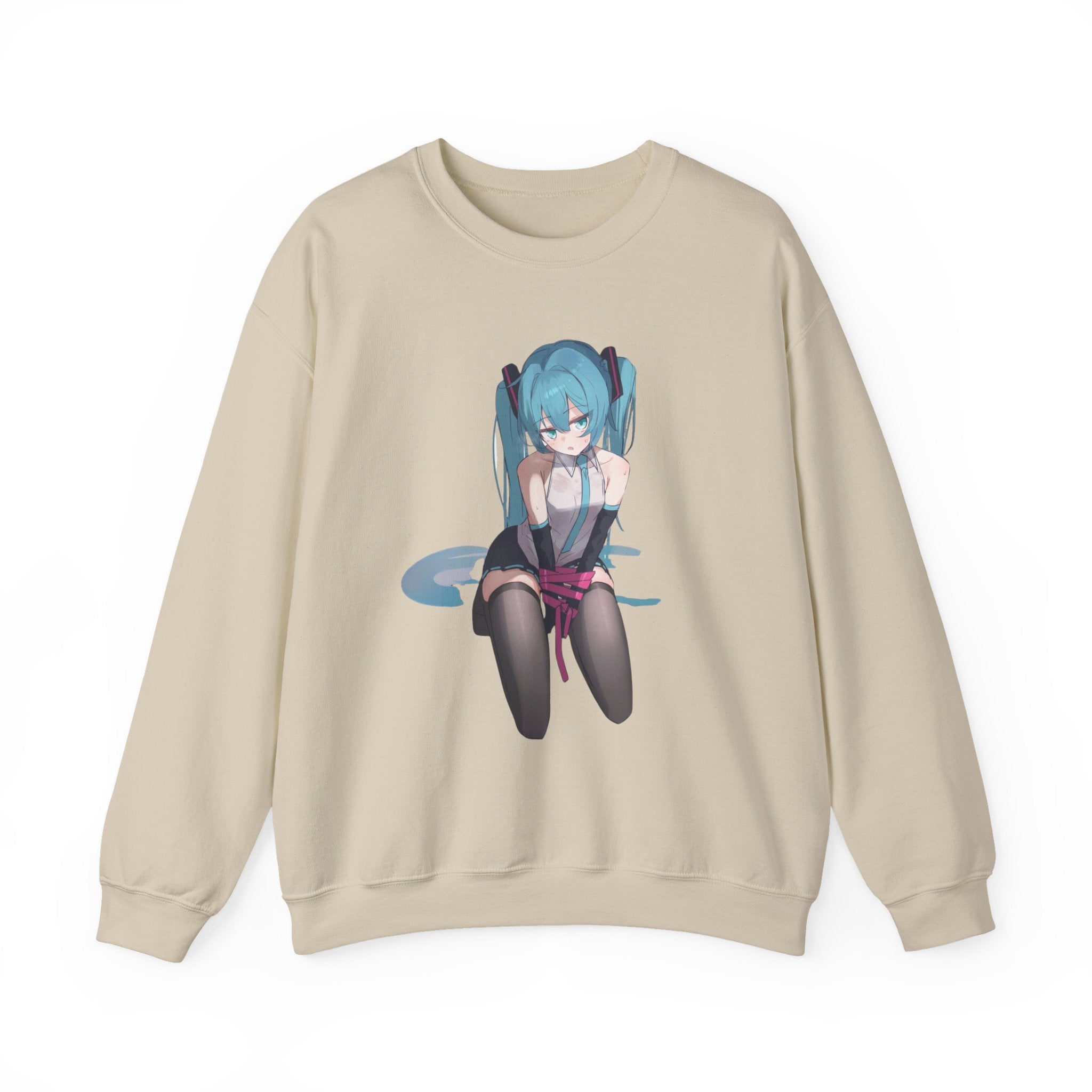 Hatsune Miku Bound Cute Anime Unisex Heavy Blend™ Crewneck Sweatshirt