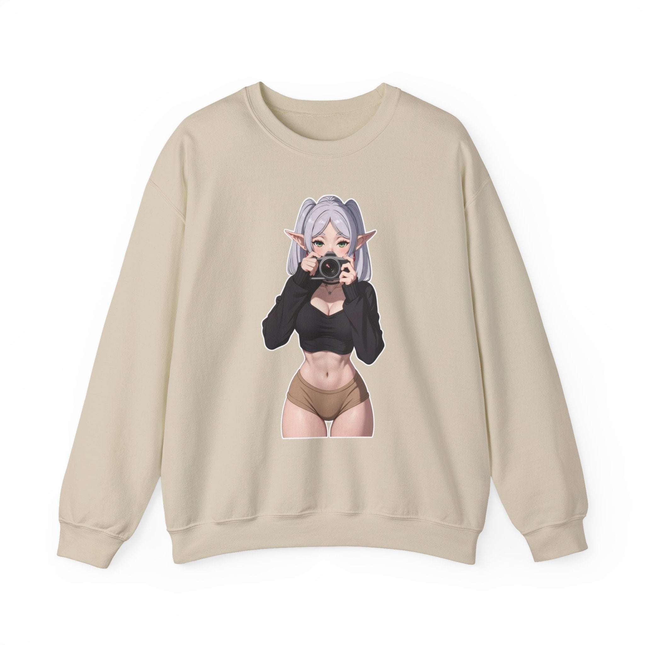 Frieren Cute Unisex Heavy Blend™ Crewneck Sweatshirt