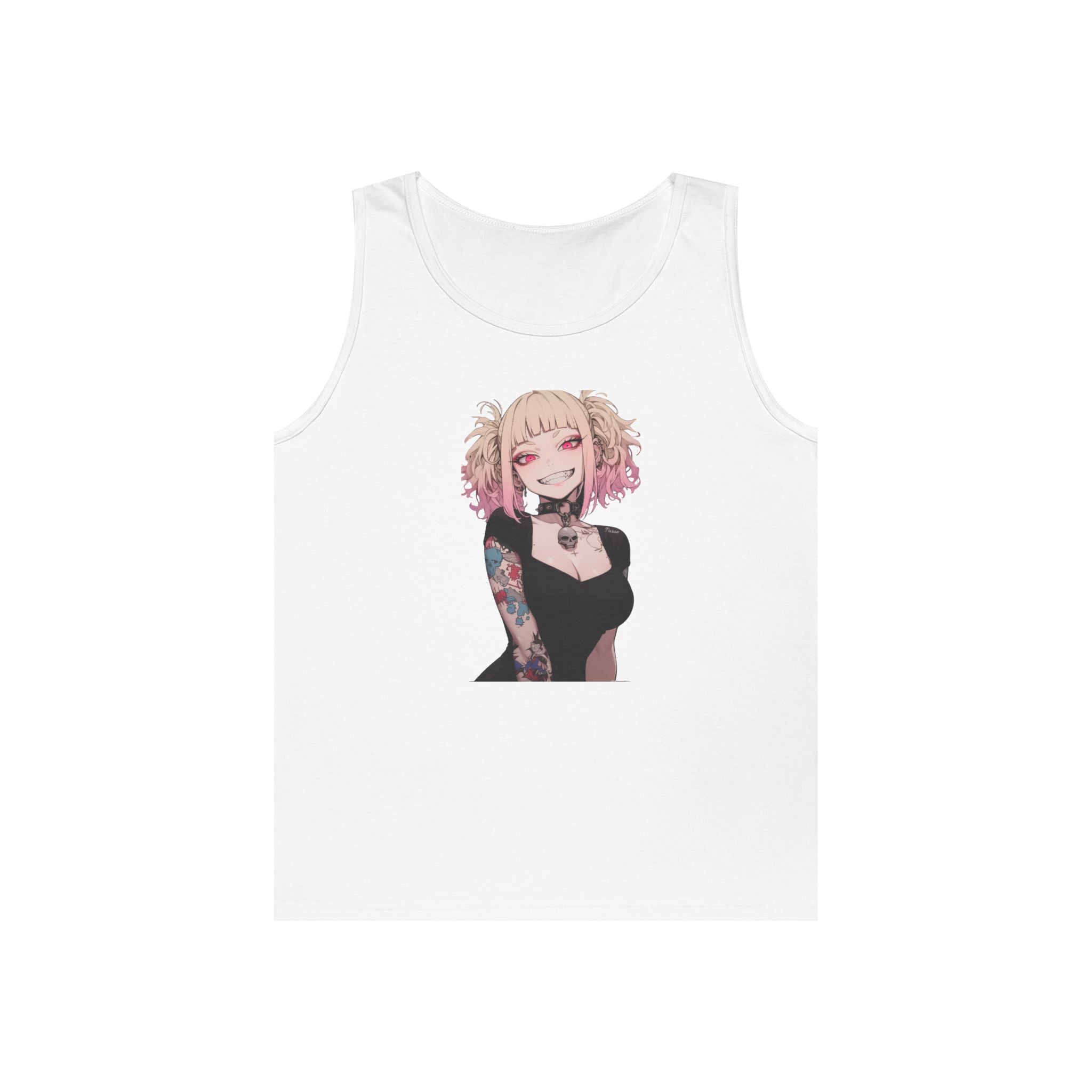 Gothic Himiko Toga Tattooed Crazy Heavy Cotton Tank Top