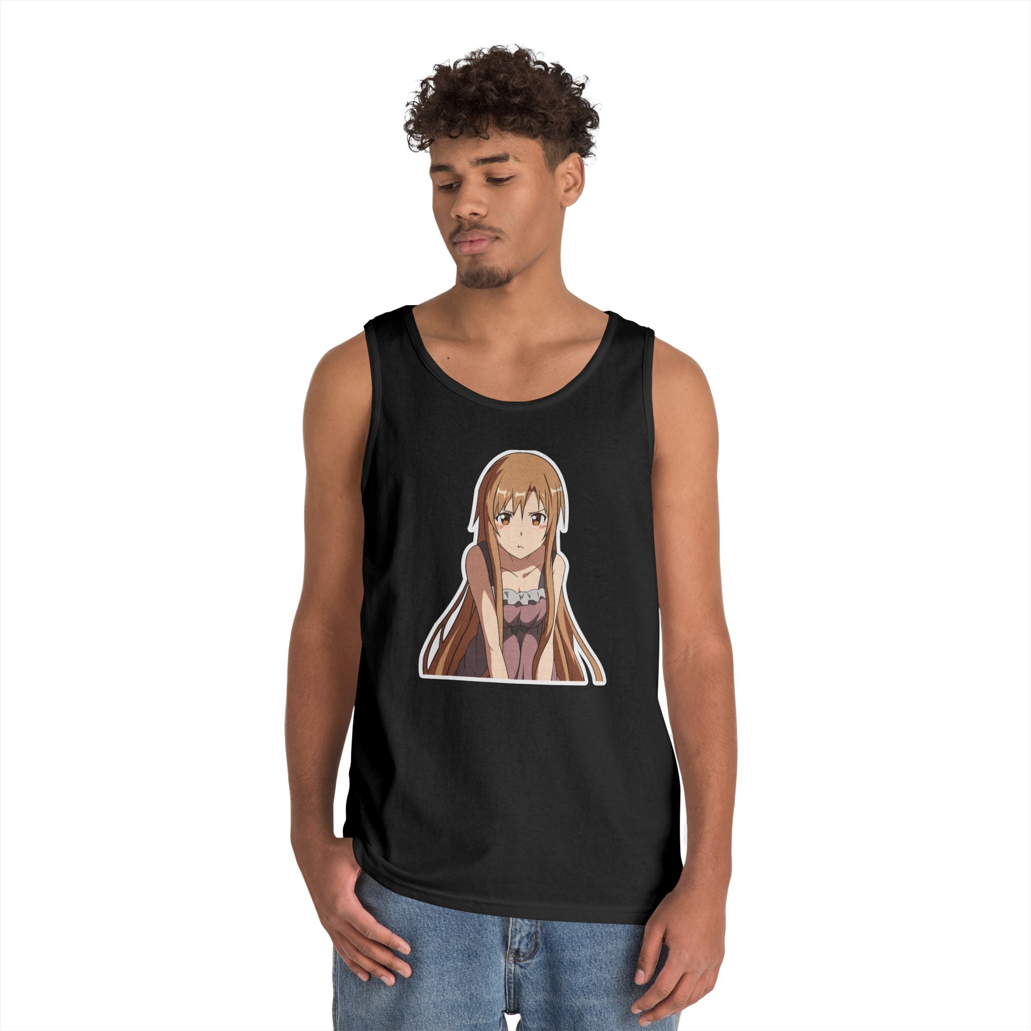 Asuna Yuuki Waifu Heavy Cotton Tank Top