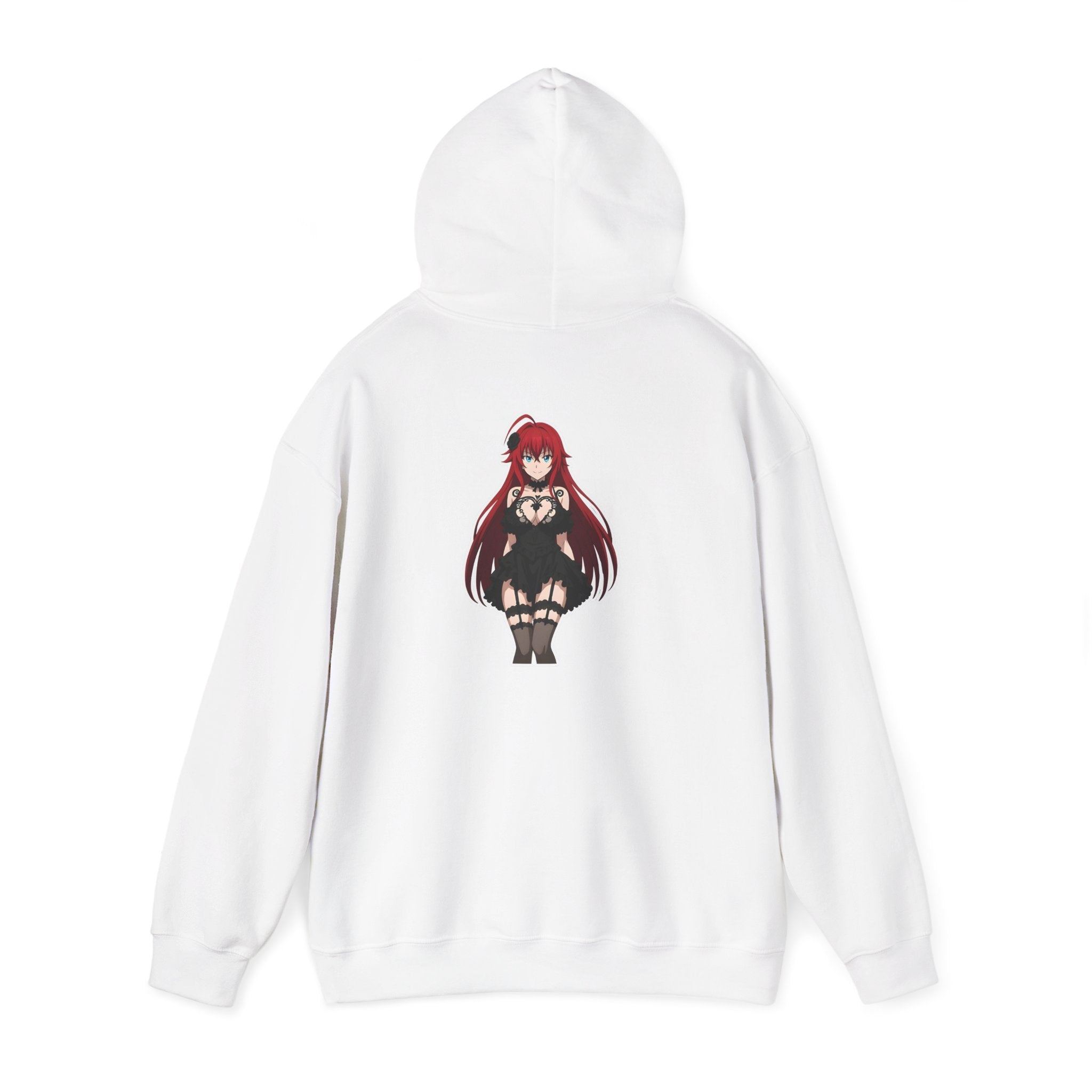 Rias Gremory Gothic Style Waifu Unisex Heavy Blend™ Hooded Sweatshirt