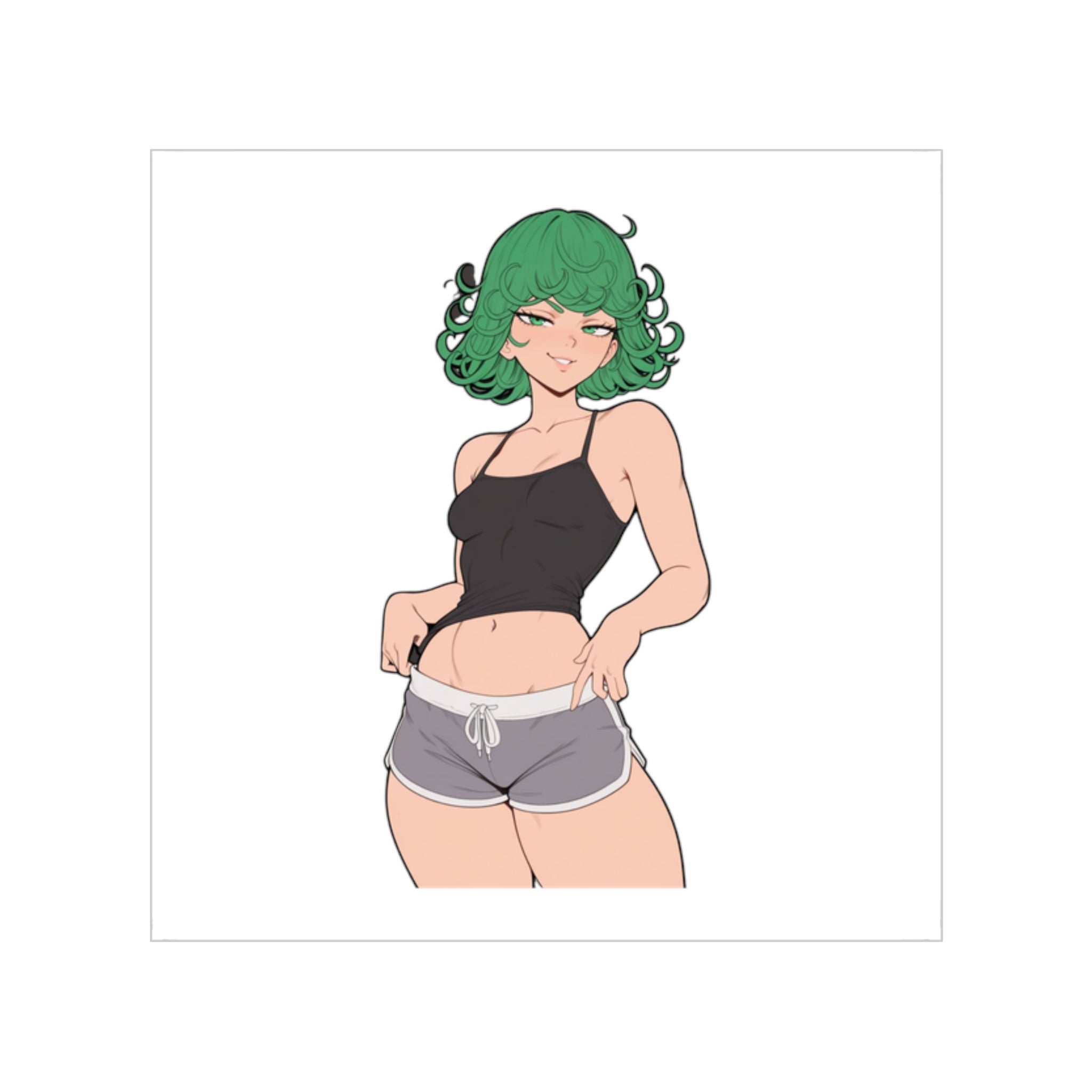 Tatsumaki Cansual Sexy Waifu Sticker
