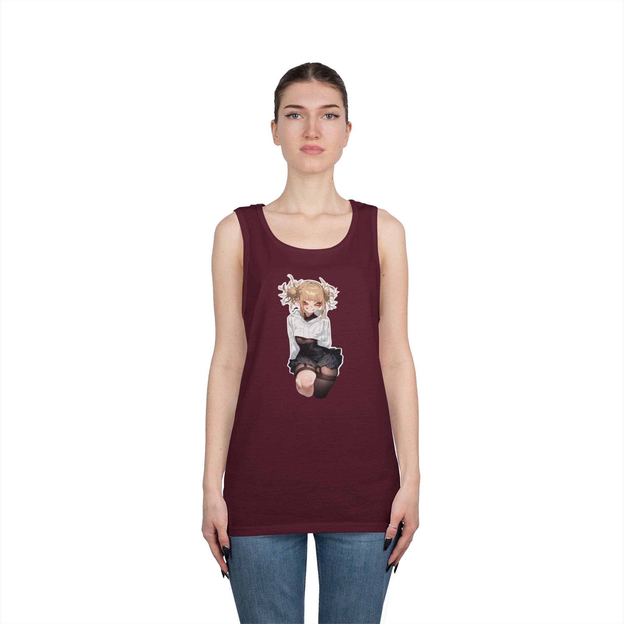 Himiko Toga Crazy Aesthetic Heavy Cotton Tank Top