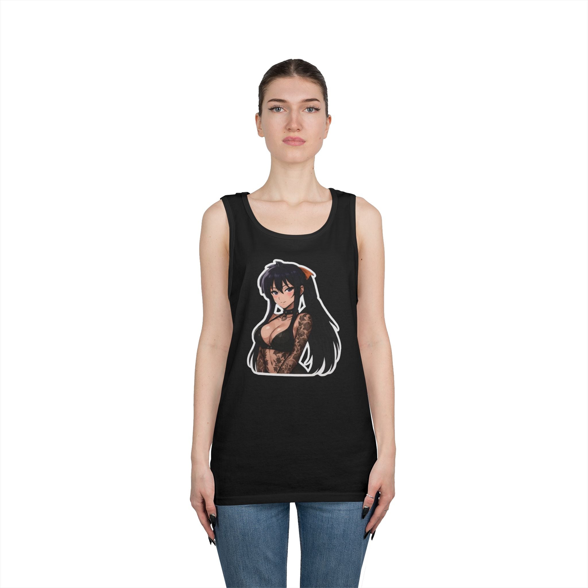 Akeno Himejima Heavy Cotton Tank Top