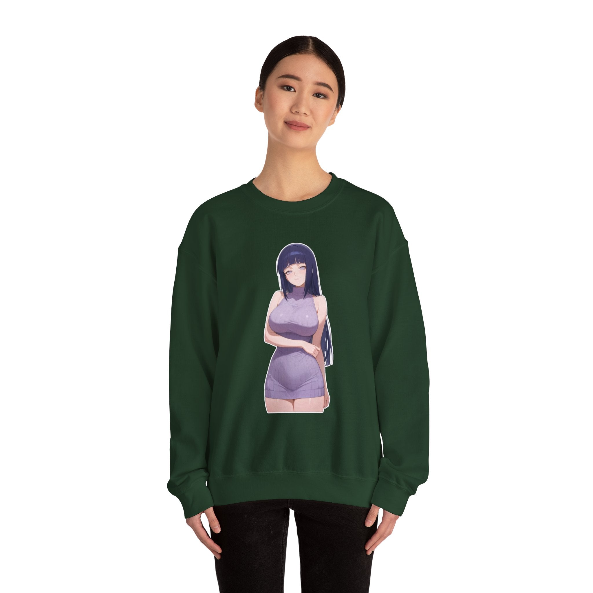 Hinata Waifu Unisex Heavy Blend™ Crewneck Sweatshirt