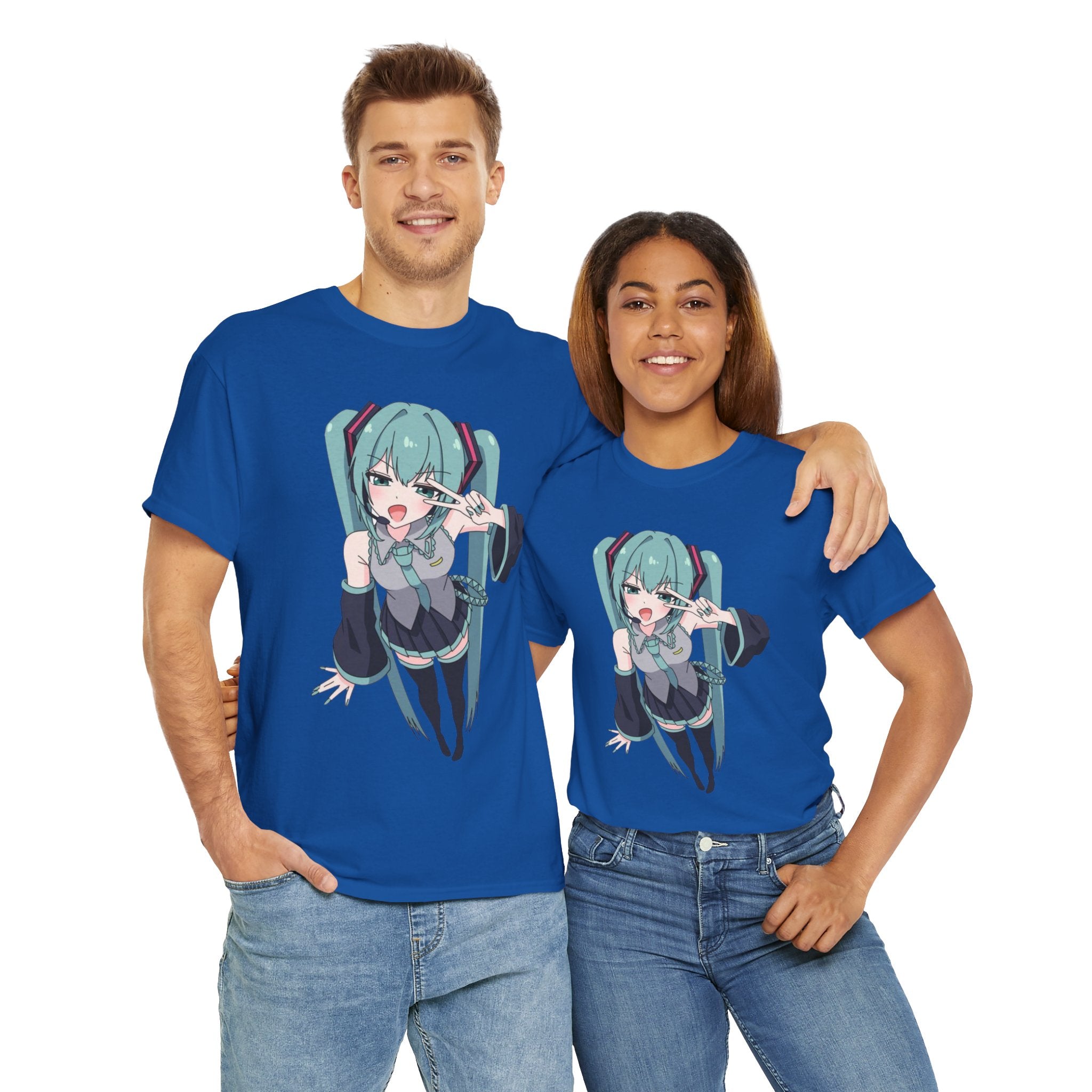 Hatsune Miku Unisex Heavy Cotton Tee