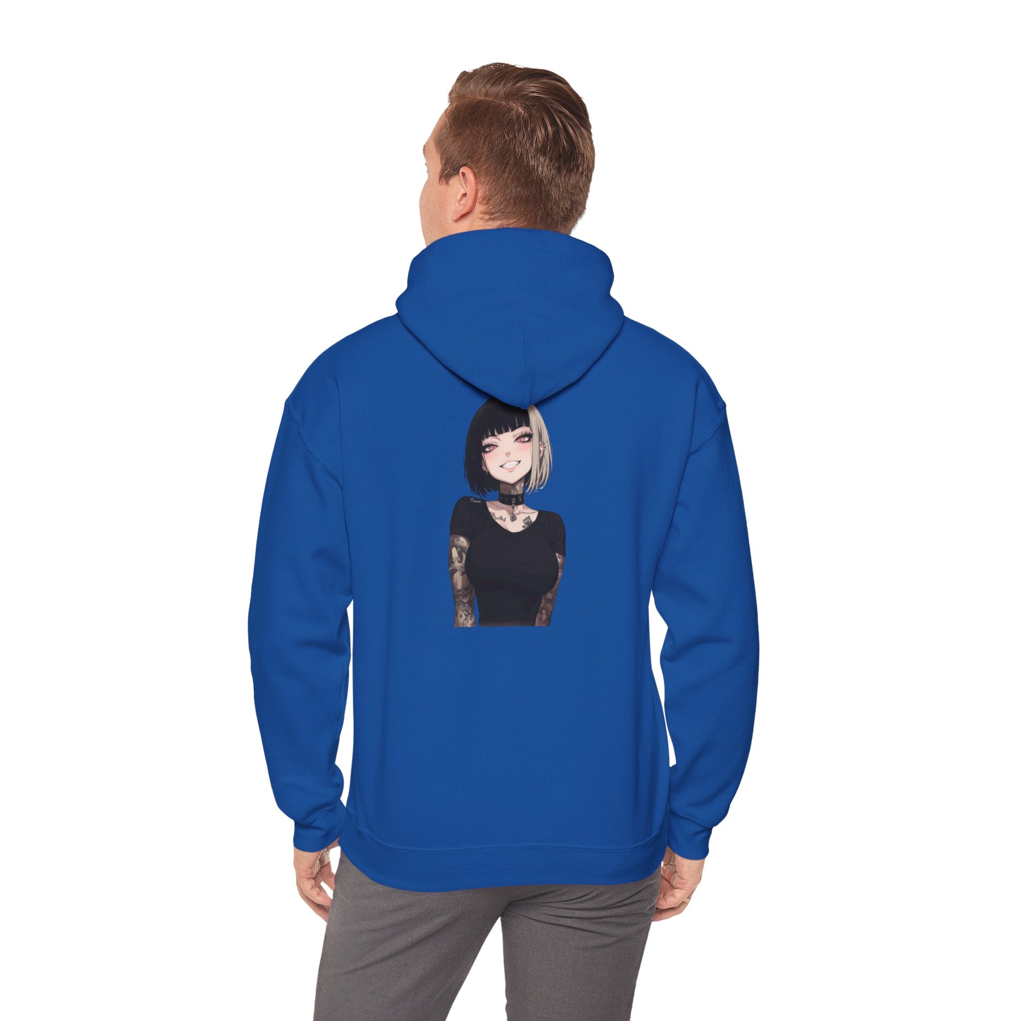 Himiko Toga Gothic Tattooed Style Unisex Heavy Blend™ Hooded Sweatshirt