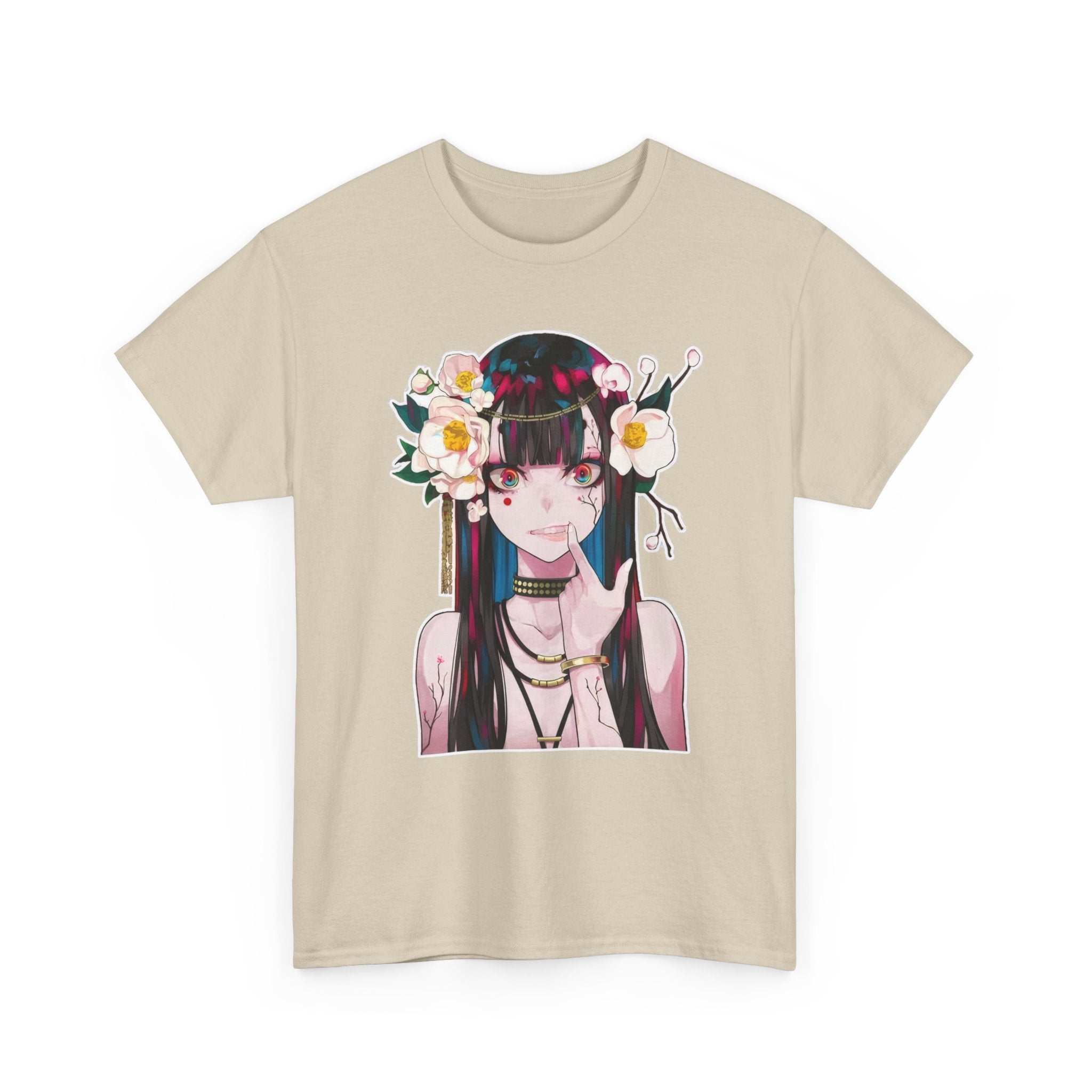 Vampire Girl Dark Fantasy Unisex Heavy Cotton Tee
