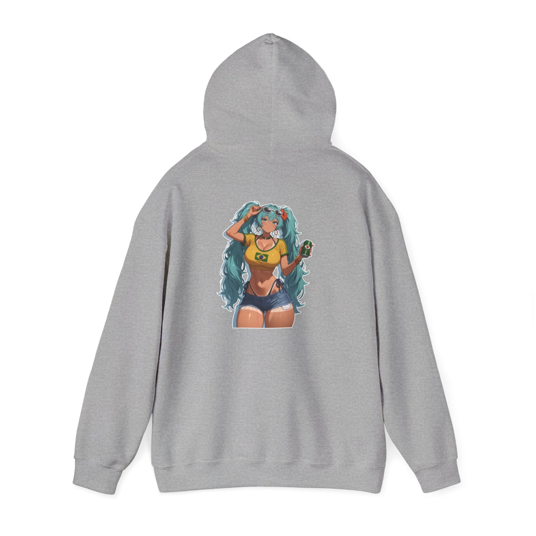 Hatsune Miku Brazil Girl Unisex Heavy Blend™ Hooded Sweatshirt