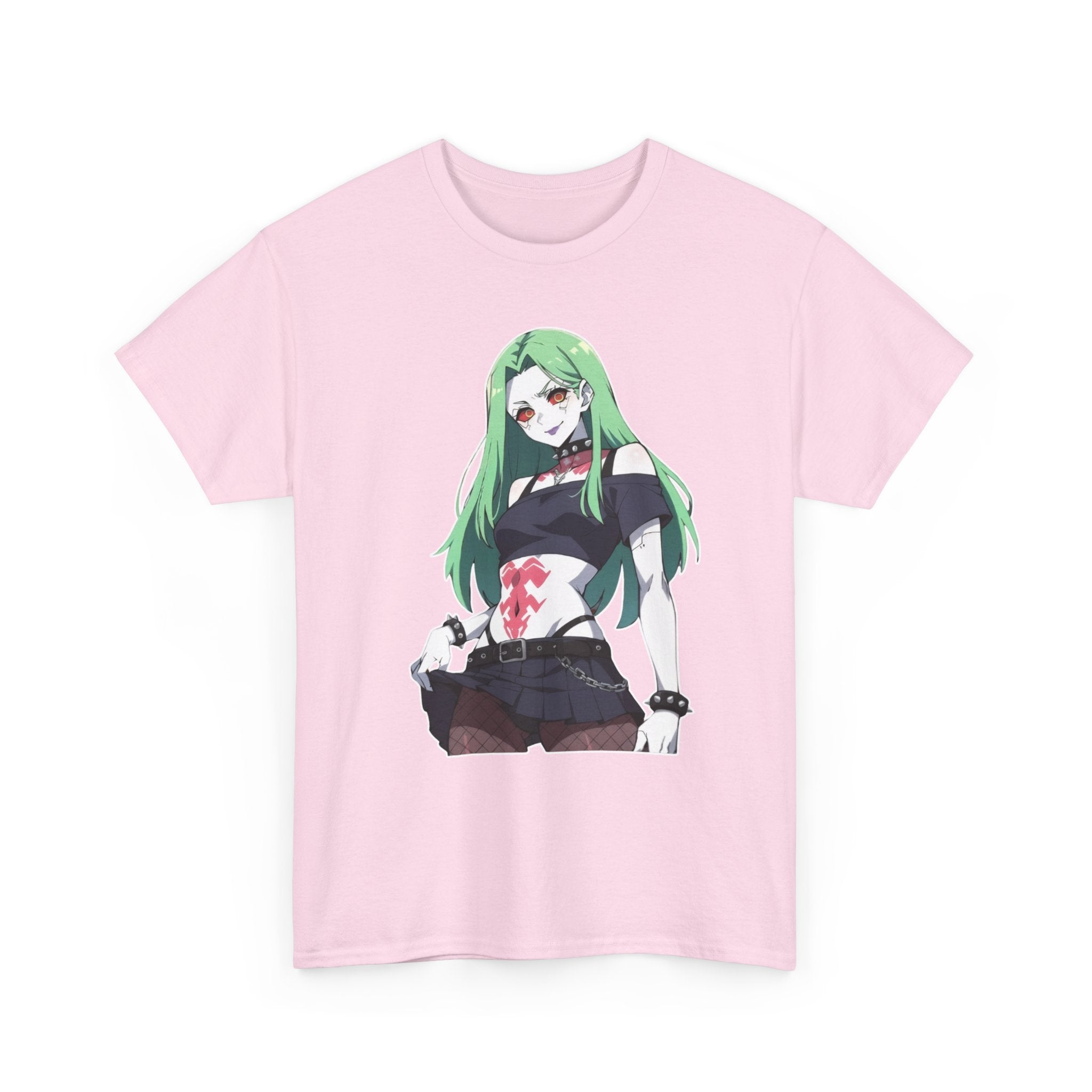 Rebecca Cyberpunk Futuristic Unisex Heavy Cotton Tee