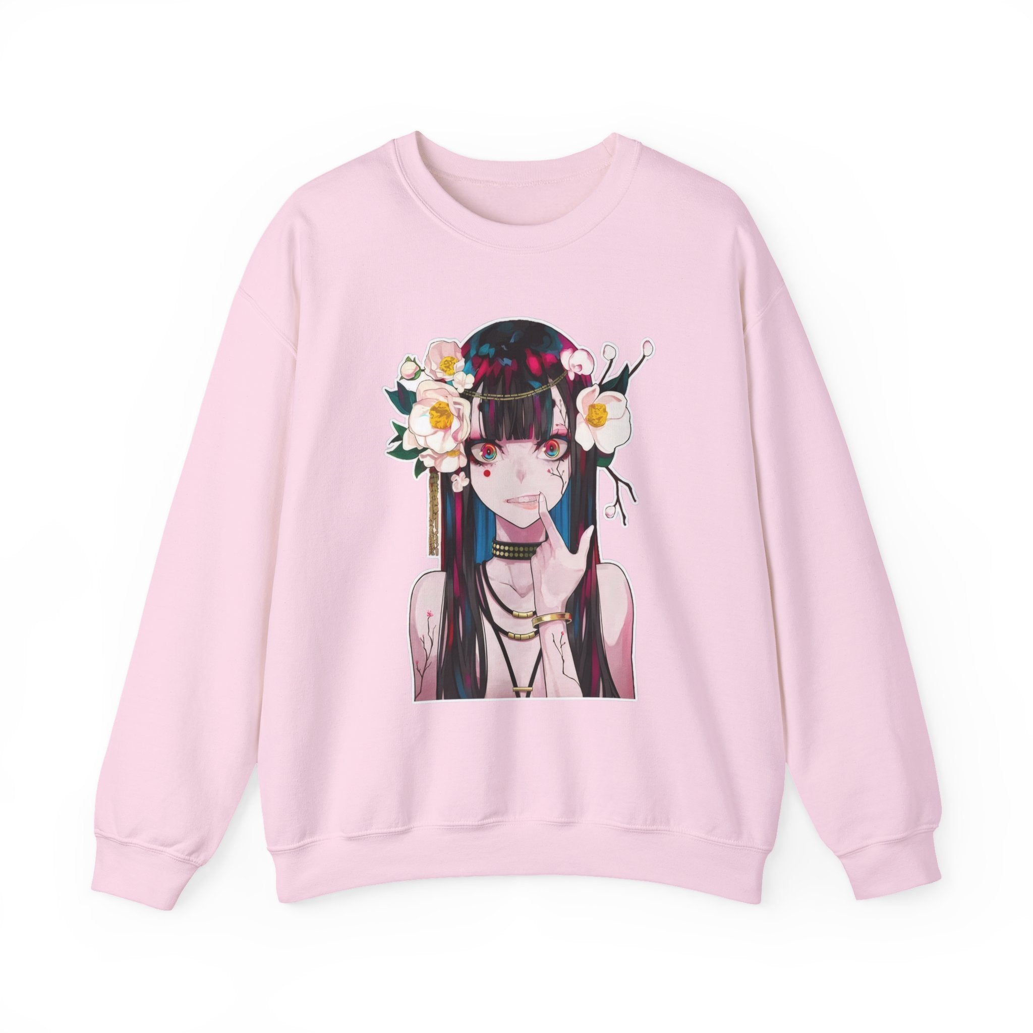 Vampire Girl Dark Fantasy Unisex Heavy Blend™ Crewneck Sweatshirt