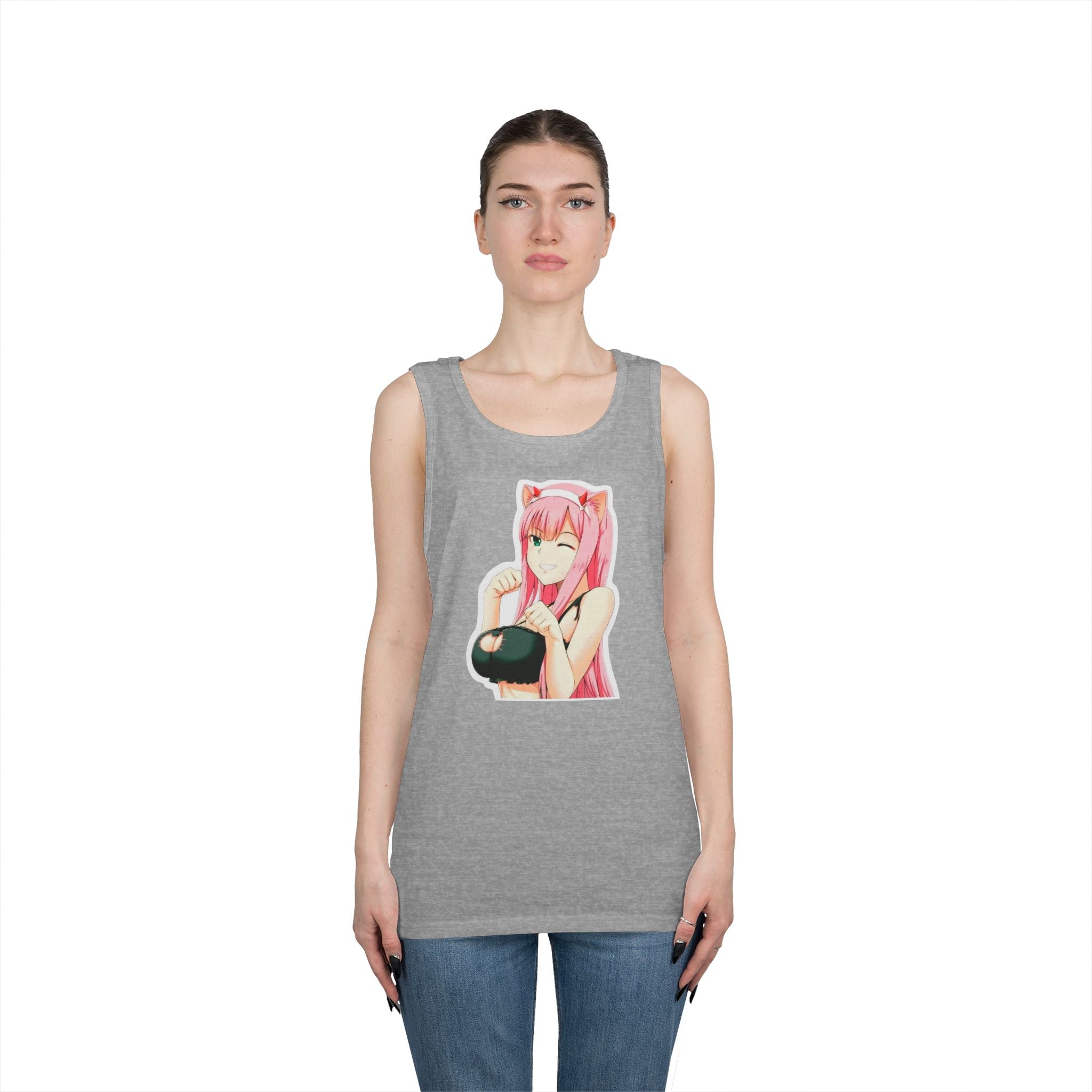 Zero Two Sexy Style Heavy Cotton Tank Top